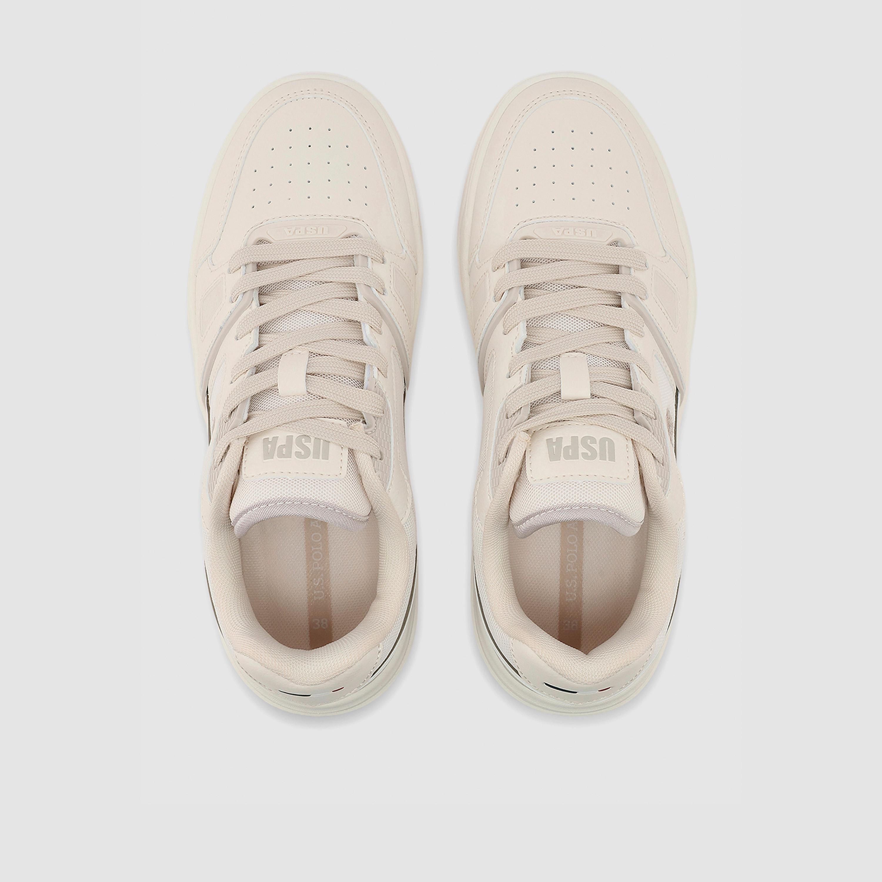 يو. اس. بولو اسن - حذاء رياضي مسطح برباط منخفض الكاحل للنساء | LAYS-GLB-6FX-women-shoes-sneakers-image-4