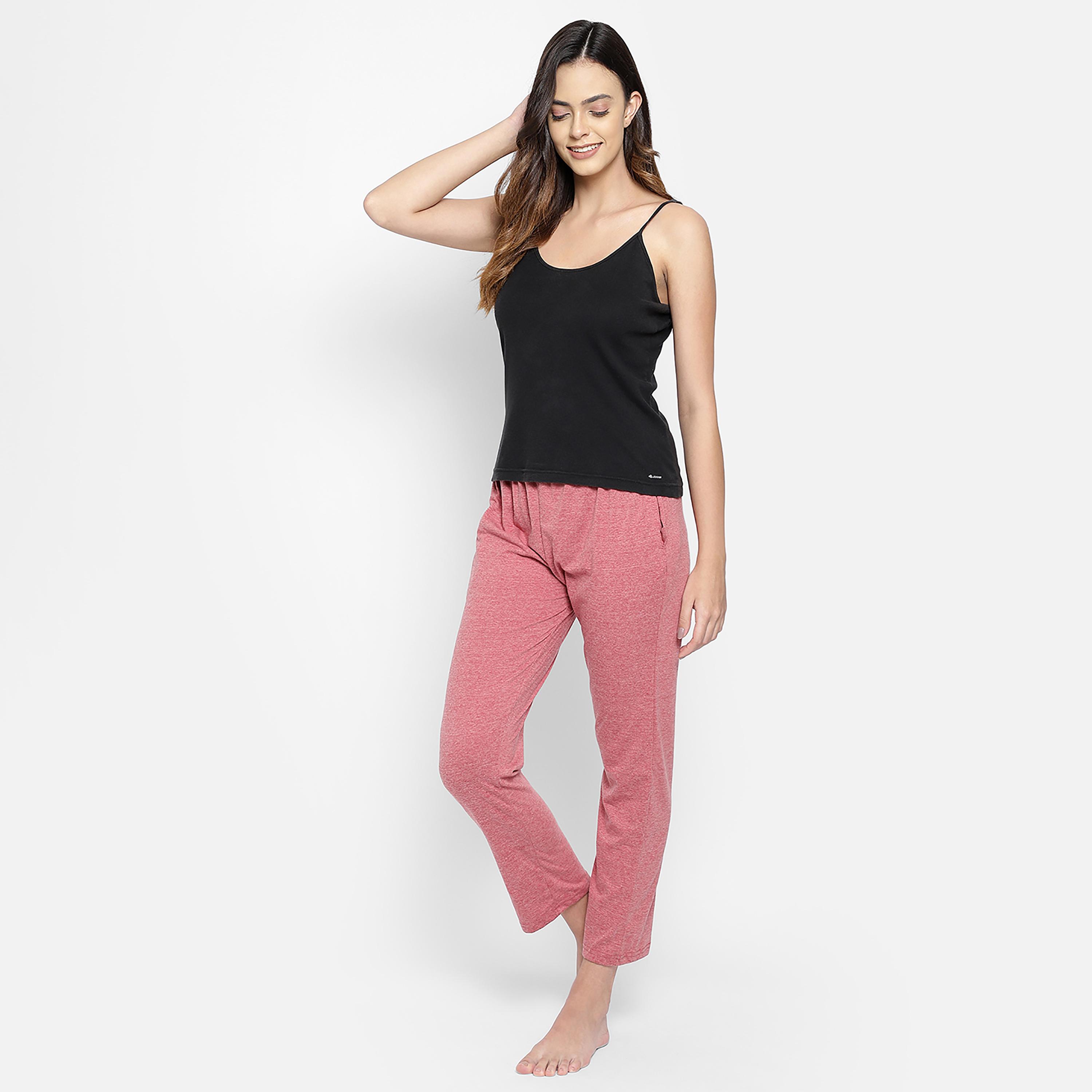 Clovia Solid Pyjama with Side Pockets-women-clothing-nightwear-pyjamas-bottoms-image-3