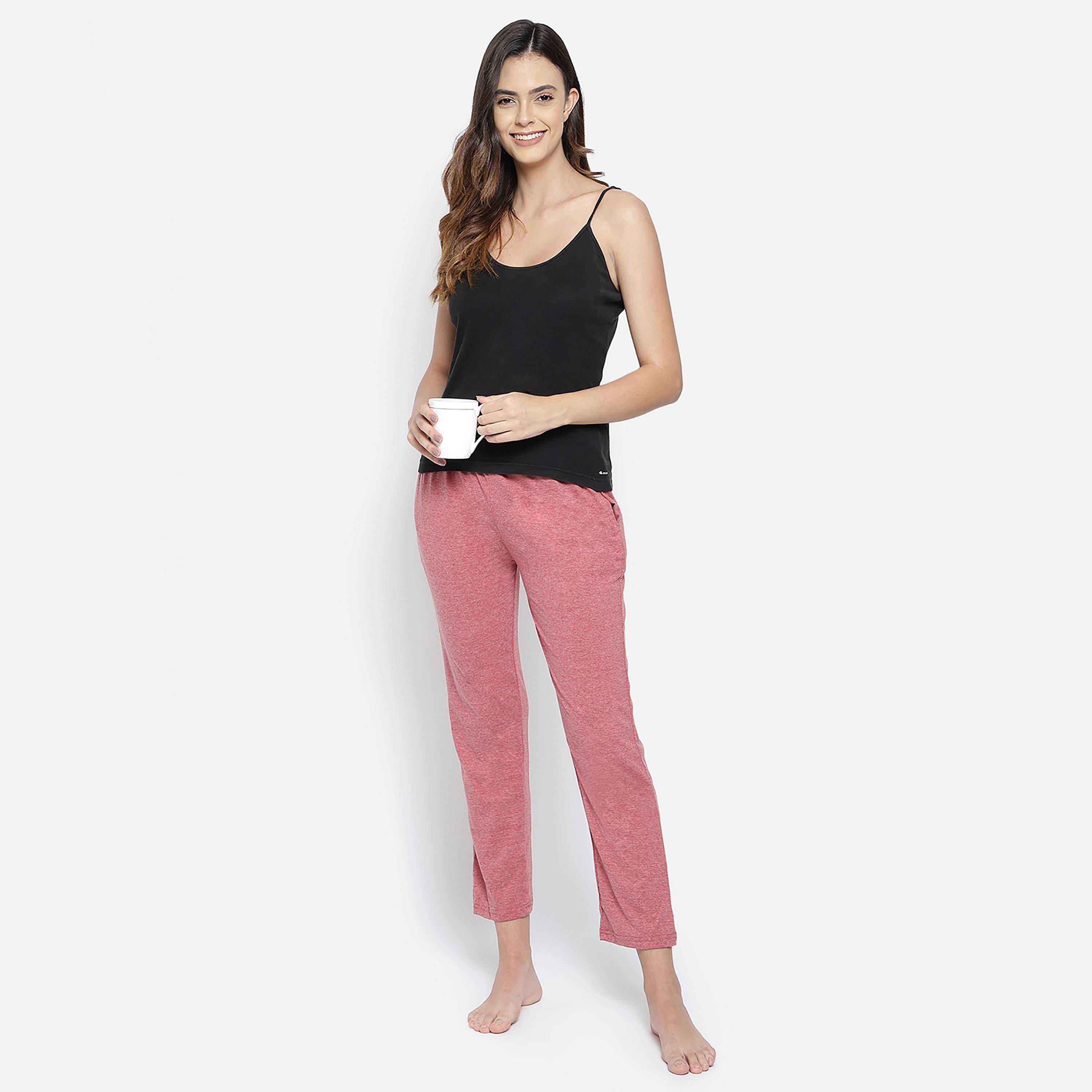 Clovia Solid Pyjama with Side Pockets-women-clothing-nightwear-pyjamas-bottoms-image-1