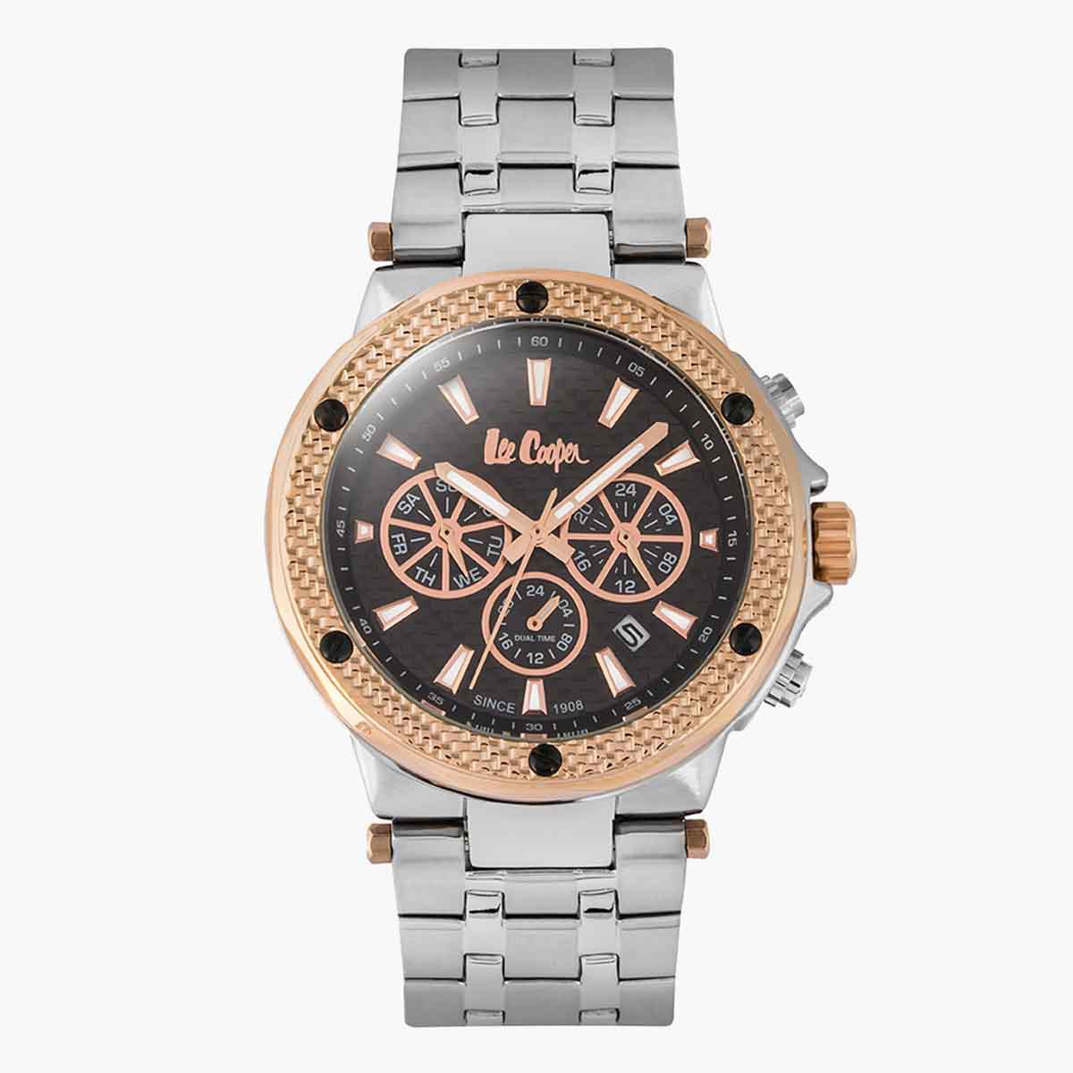 Lee Cooper Men's Chronograph Black Dial Watch - LC06746.590-men-watchesandjewellery-watches-image-1