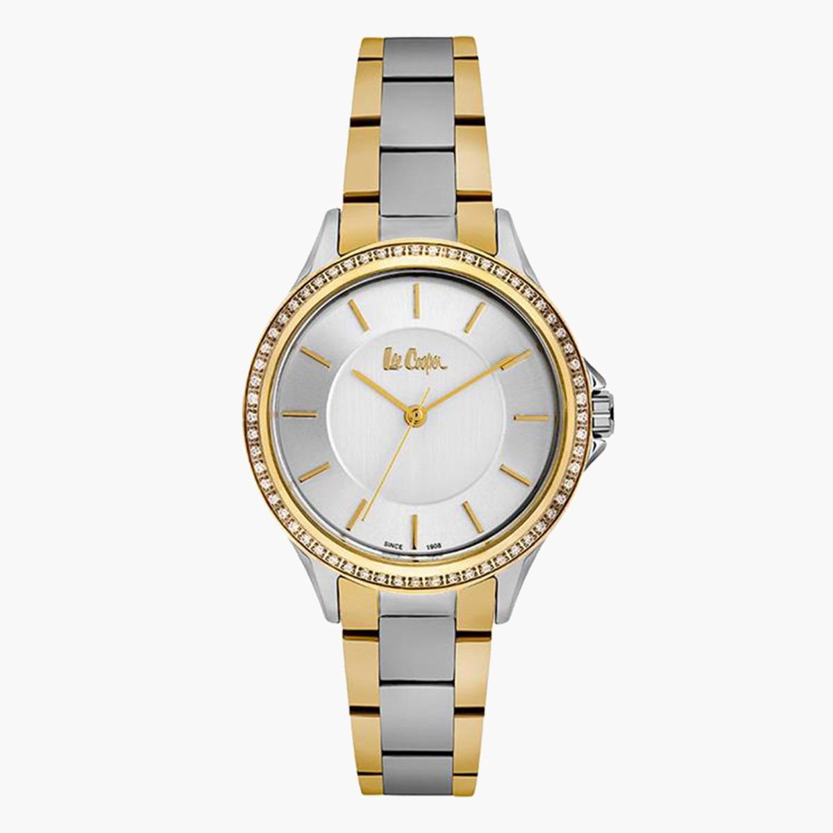 Lee Cooper Women's Silver Analog Metal Strap Watch LC06938230-women-watchesandjewellery-watches-image-1