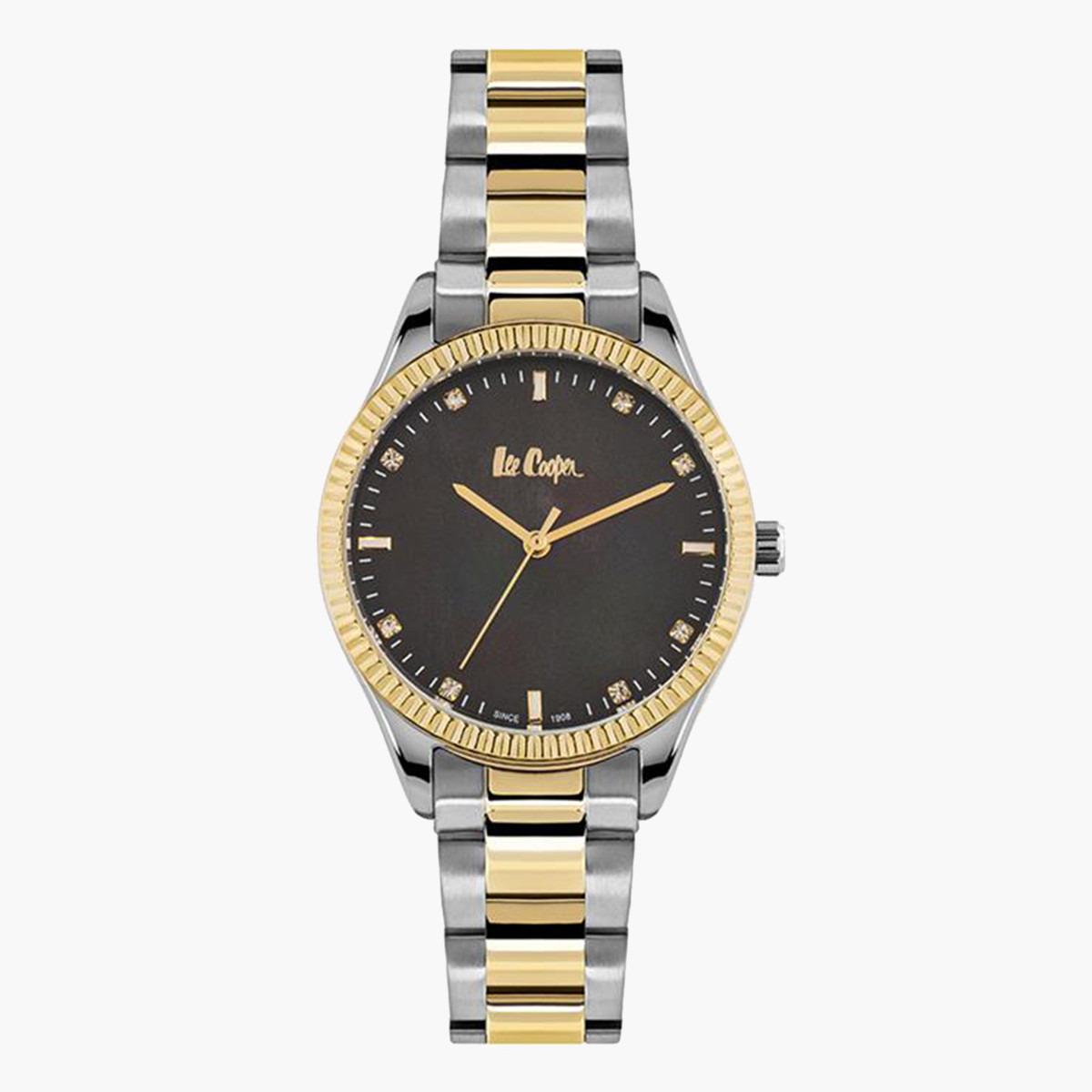  لي كوبر للنساء ذهبي تناظرية معدن حزام راقب LC06947250-women-watchesandjewellery-watches-image-1
