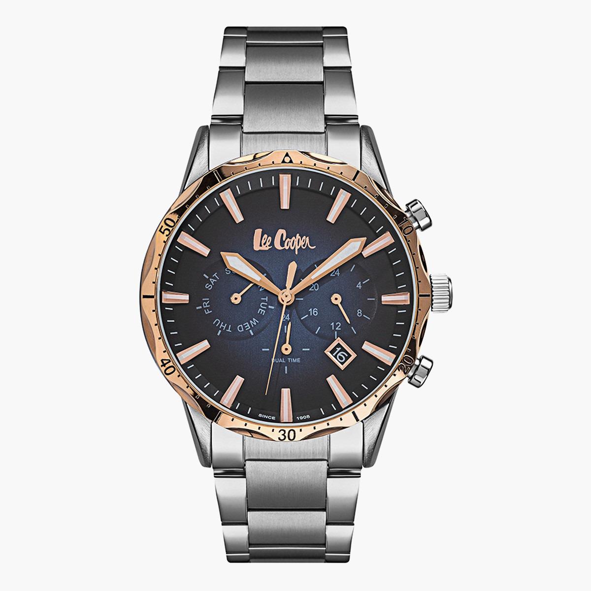 Lee Cooper Women's Silver Chronograph Metal Strap Watch LC06952590-women-watchesandjewellery-watches-image-1