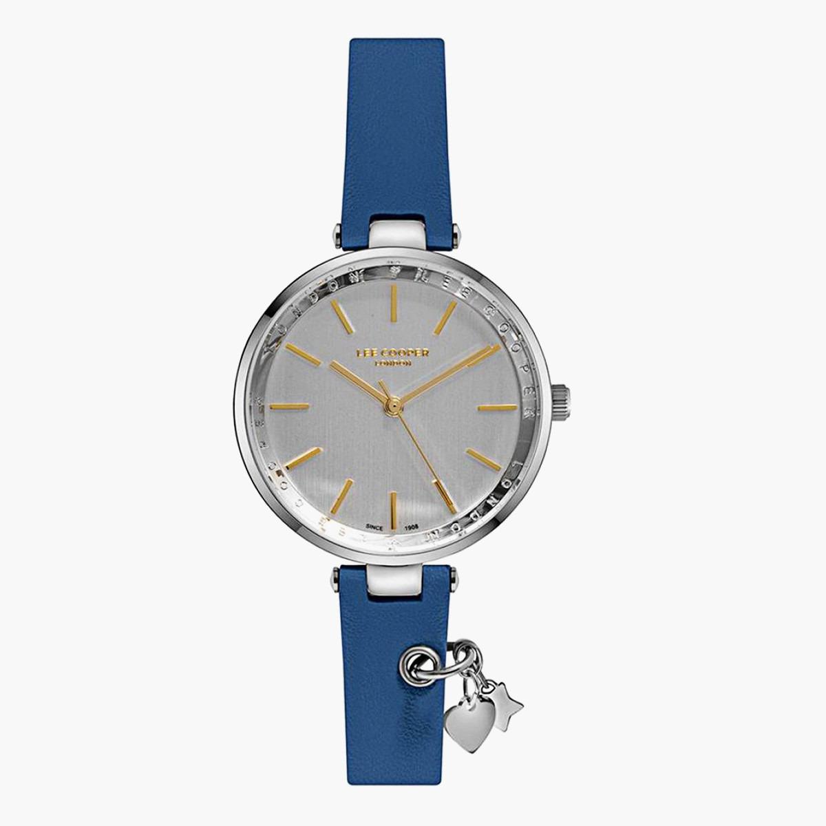 Lee Cooper Women's Blue Analog Leather Strap Watch LC07020339-women-watchesandjewellery-watches-image-1