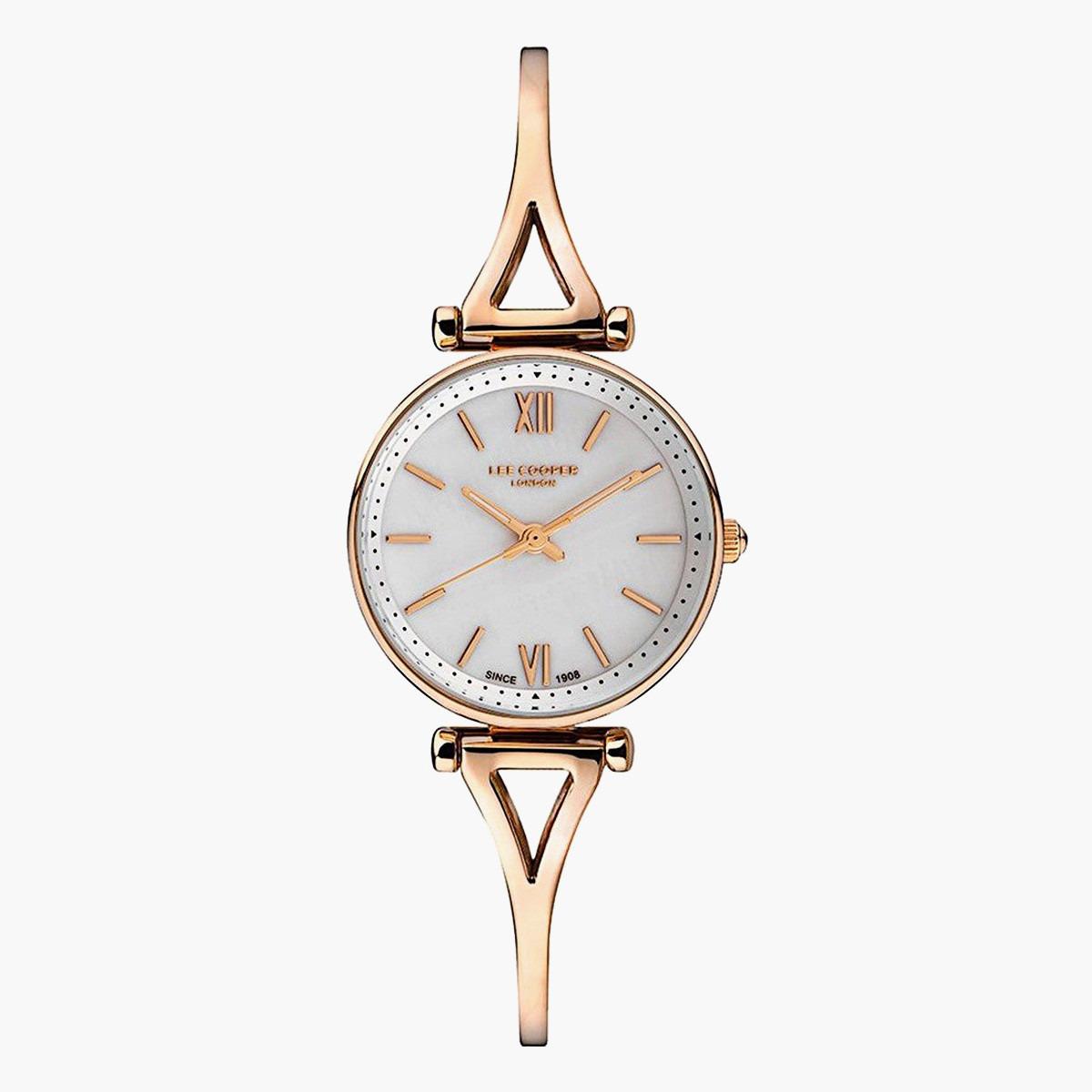  لي كوبر للنساء ذهبي وردي تناظرية معدن حزام راقب LC07023420-women-watchesandjewellery-watches-image-1
