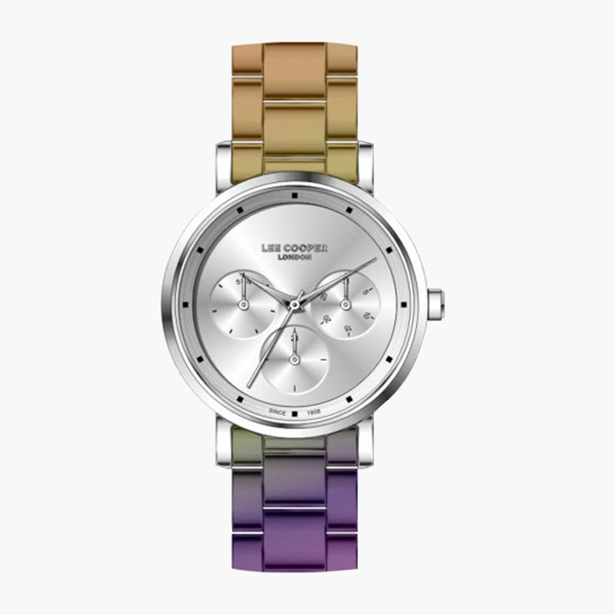 لي كوبر ملك الرجال متعدد الألوان كرونوغراف معدن حزام راقب LC07030330-women-watchesandjewellery-watches-image-1