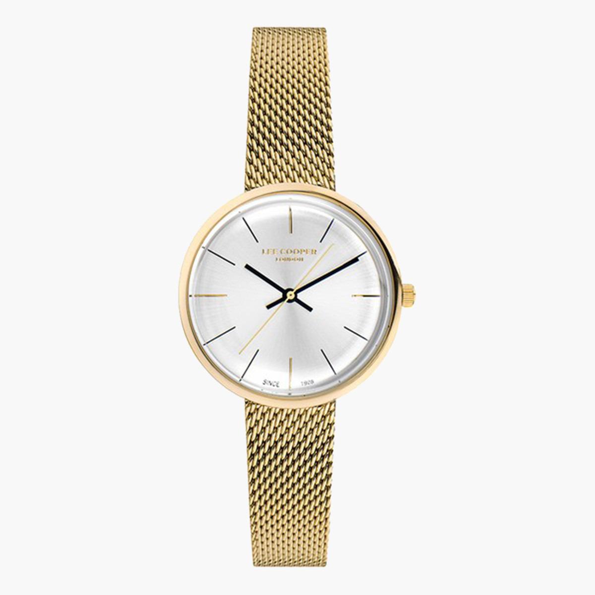  لي كوبر للنساء ذهبي تناظرية شبكة حزام راقب LC07031130-women-watchesandjewellery-watches-image-1