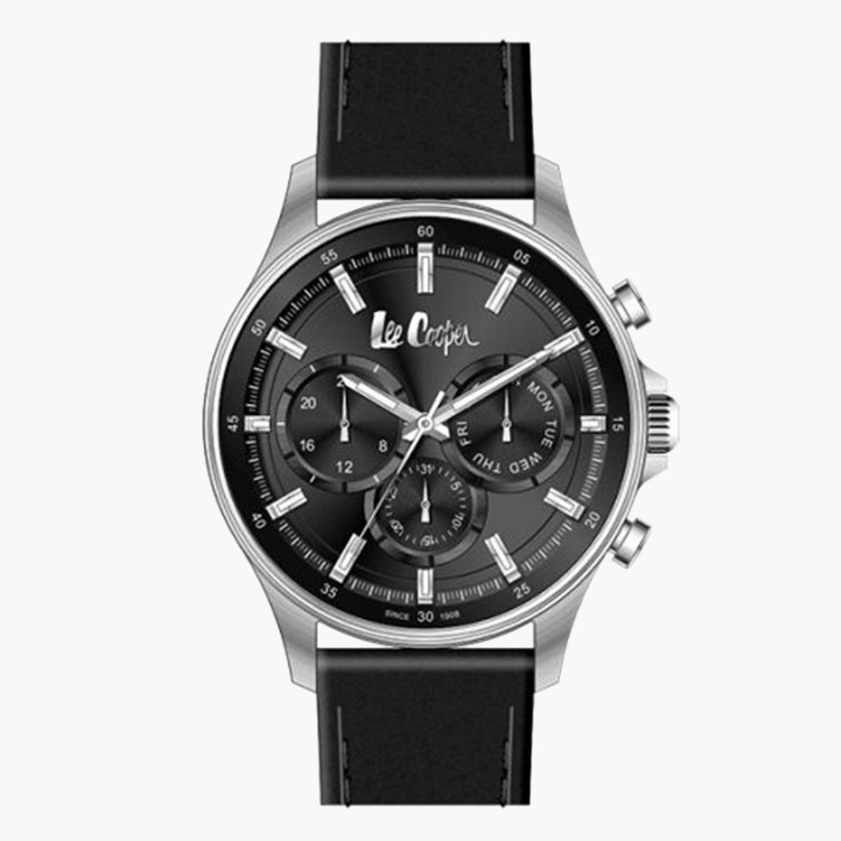 ساعة لي كوبر للرجال كرونوغراف بقرص اسود - LC06508.420-men-watchesandjewellery-watches-image-1