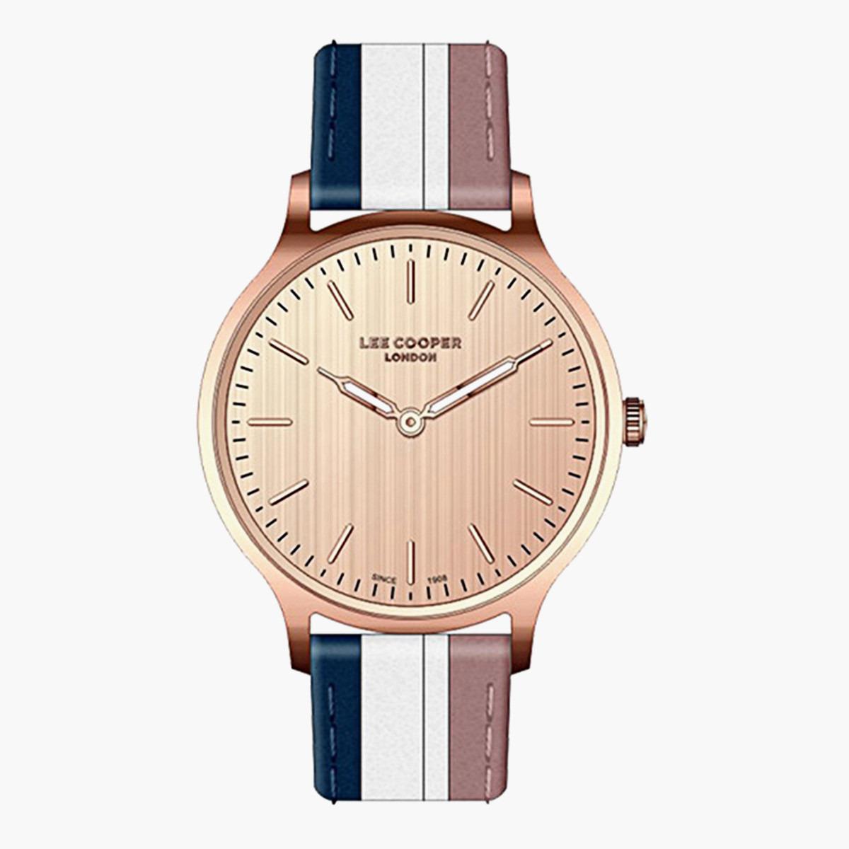 Lee Cooper Men's Multicolour Analog Leather Strap Watch LC07038413-men-watchesandjewellery-watches-image-1