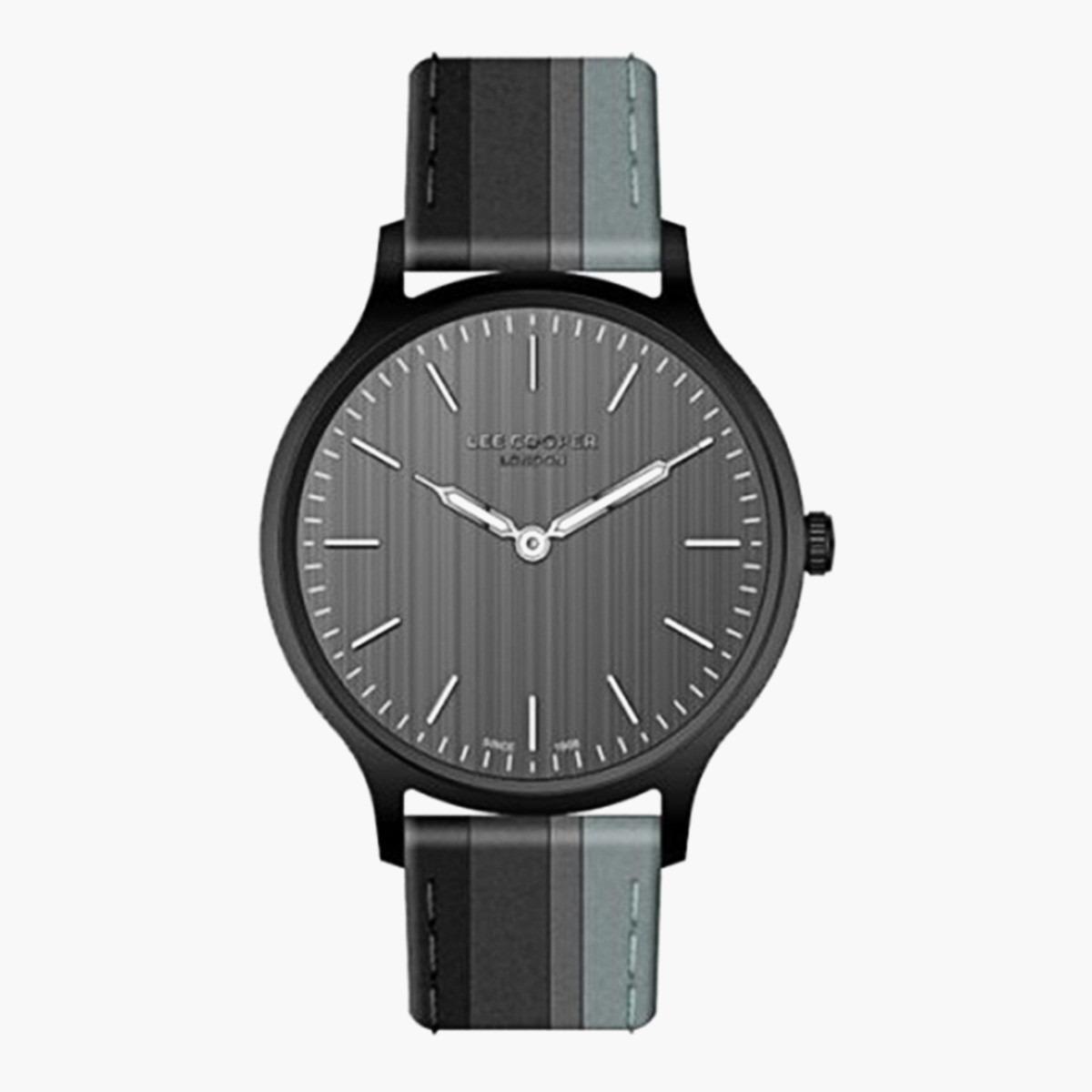 Lee Cooper Women's Black Analog Leather Strap Watch LC07038661-women-watchesandjewellery-watches-image-1