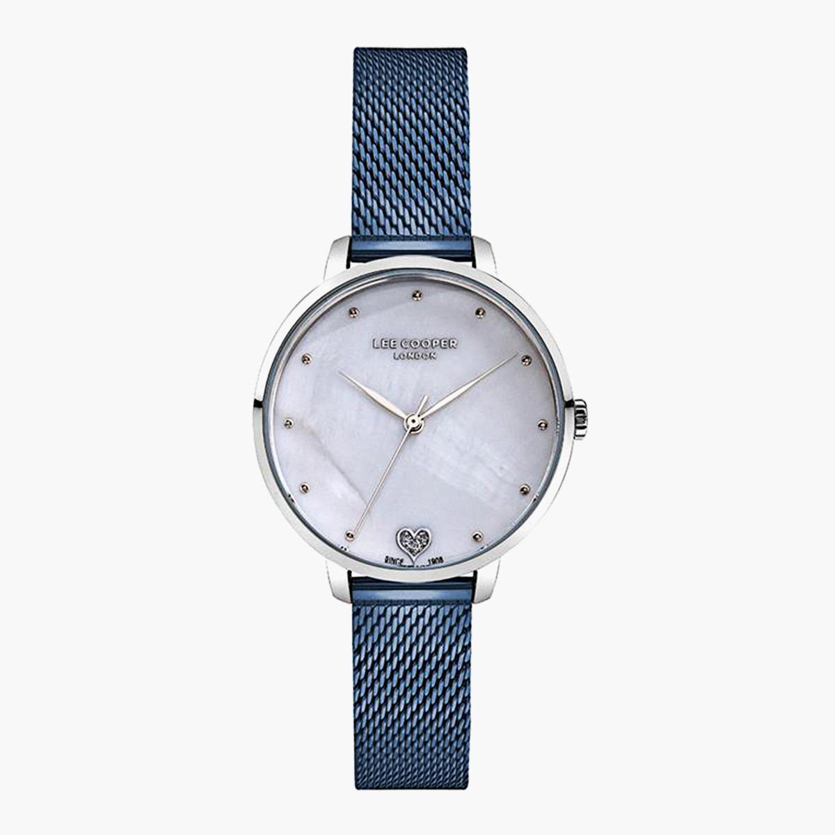 Lee Cooper Women's Blue Analog Mesh Strap Watch LC07039330-women-watchesandjewellery-watches-image-1