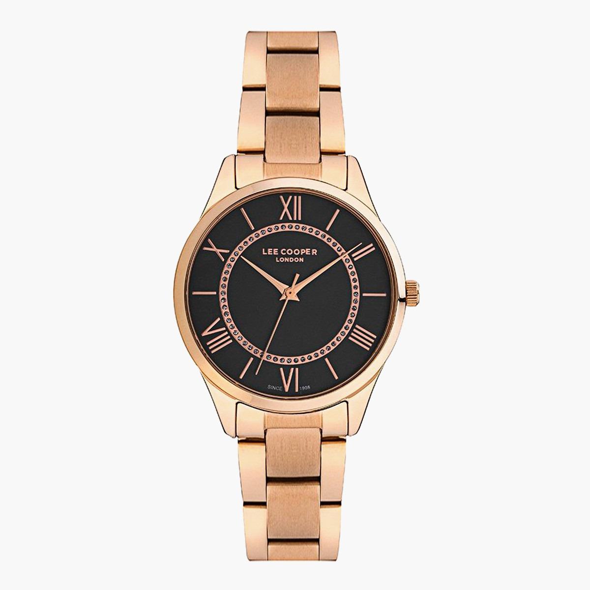 Lee Cooper Men's Rose Gold Analog Metal Strap Watch LC07041450-men-watchesandjewellery-watches-image-1