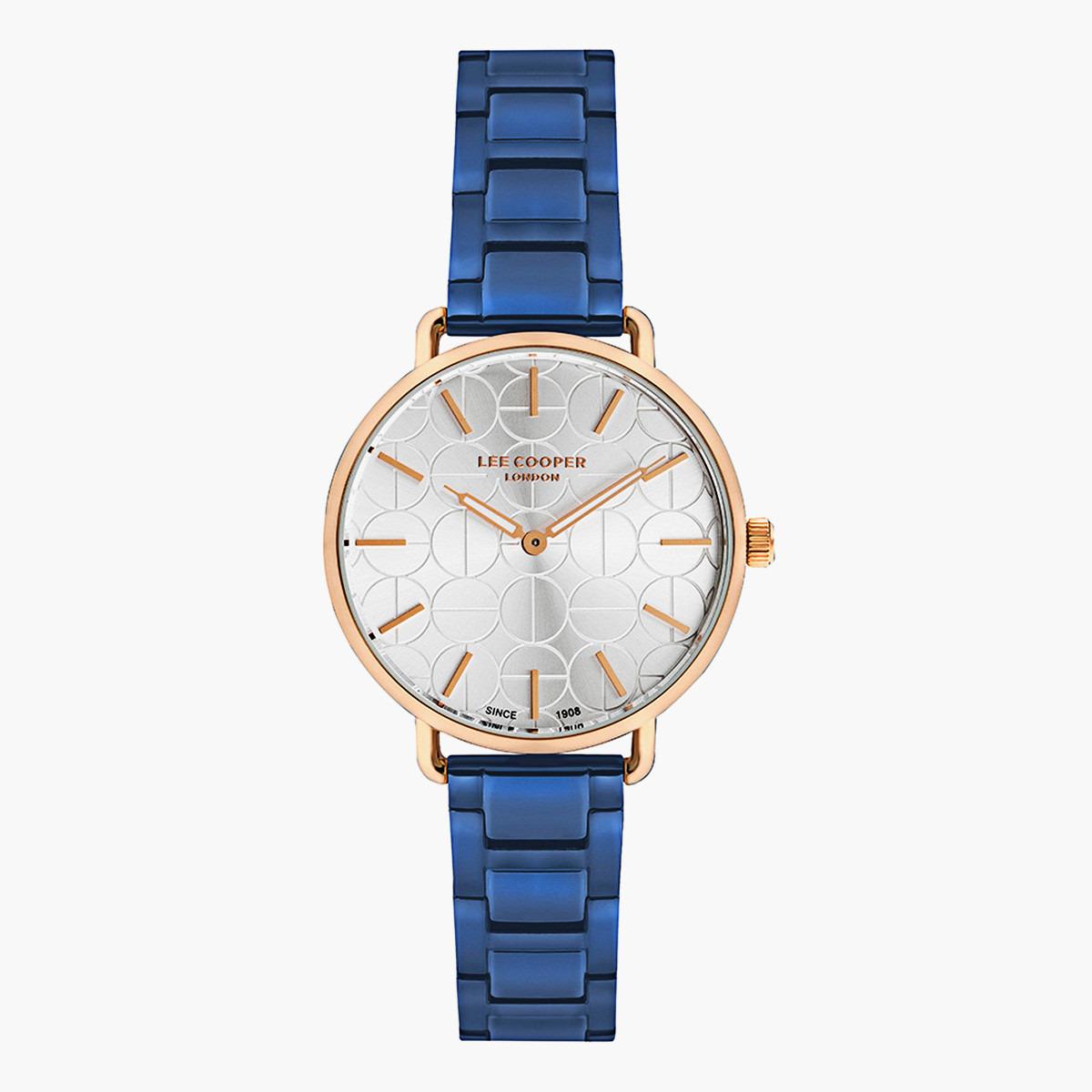  لي كوبر ملك الرجال أزرق تناظرية معدن حزام راقب LC07043430-men-watchesandjewellery-watches-image-1
