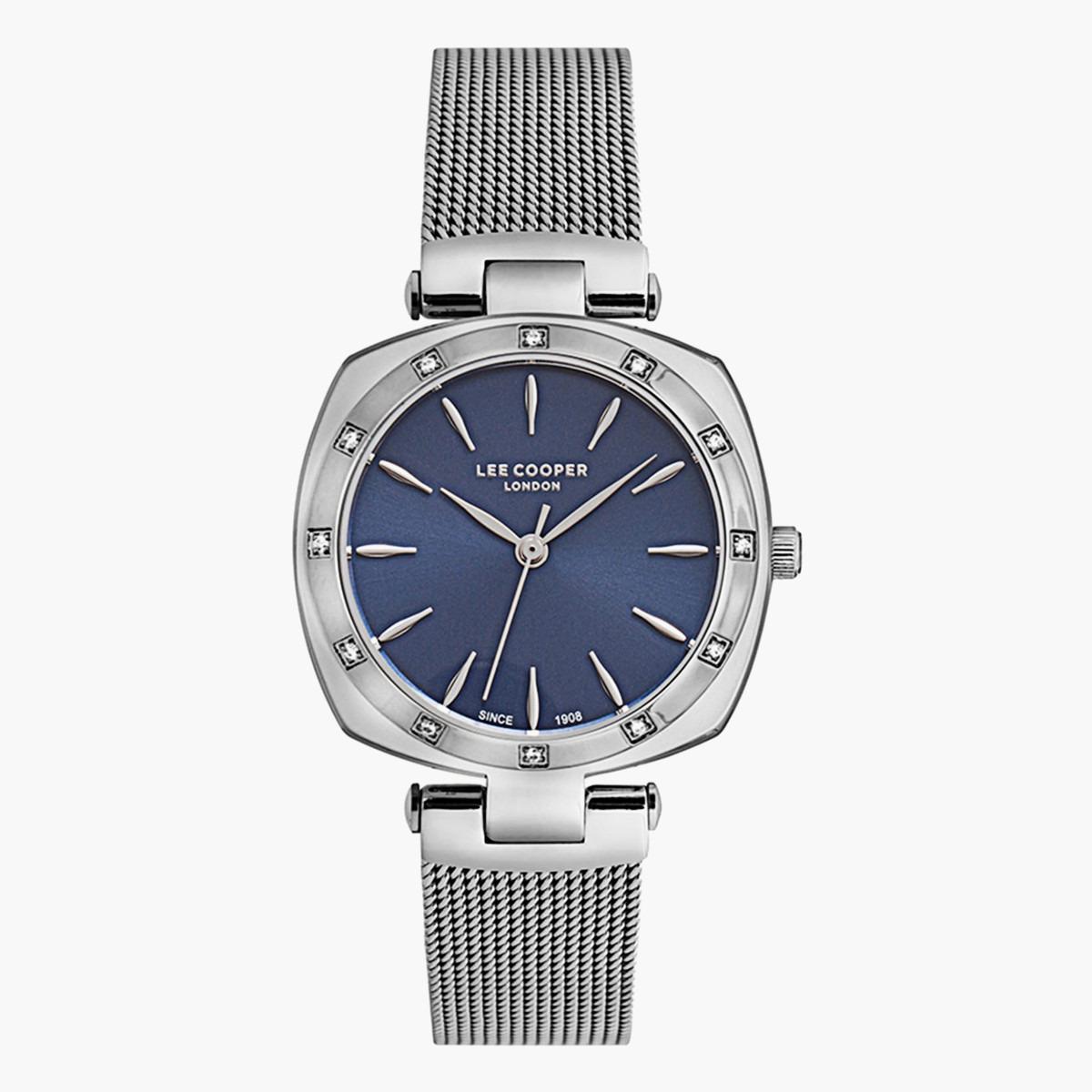 Lee Cooper Women's Silver Analog Mesh Strap Watch LC07066390-women-watchesandjewellery-watches-image-1