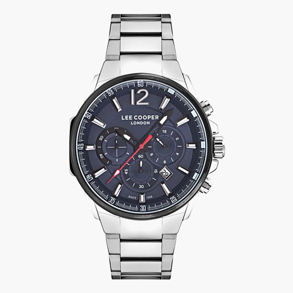  لي كوبر ملك الرجال بني كرونوغراف معدن حزام راقب LC07067390-men-watchesandjewellery-watches-image-1