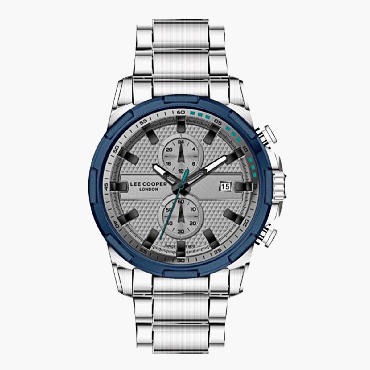  لي كوبر ملك الرجال بني كرونوغراف معدن حزام راقب LC07068360-men-watchesandjewellery-watches-image-1
