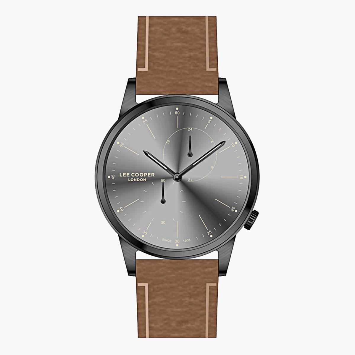 Lee Cooper Men's Brown Analog Leather Strap Watch LC07086064-men-watchesandjewellery-watches-image-1