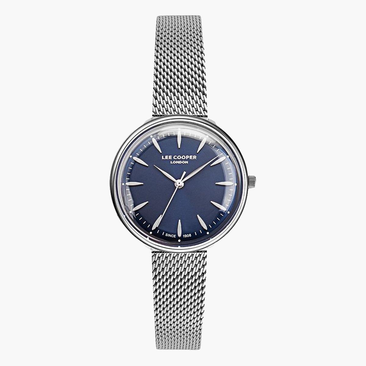  لي كوبر ملك الرجال بني تناظرية شبكة حزام راقب LC07087390-men-watchesandjewellery-watches-image-1