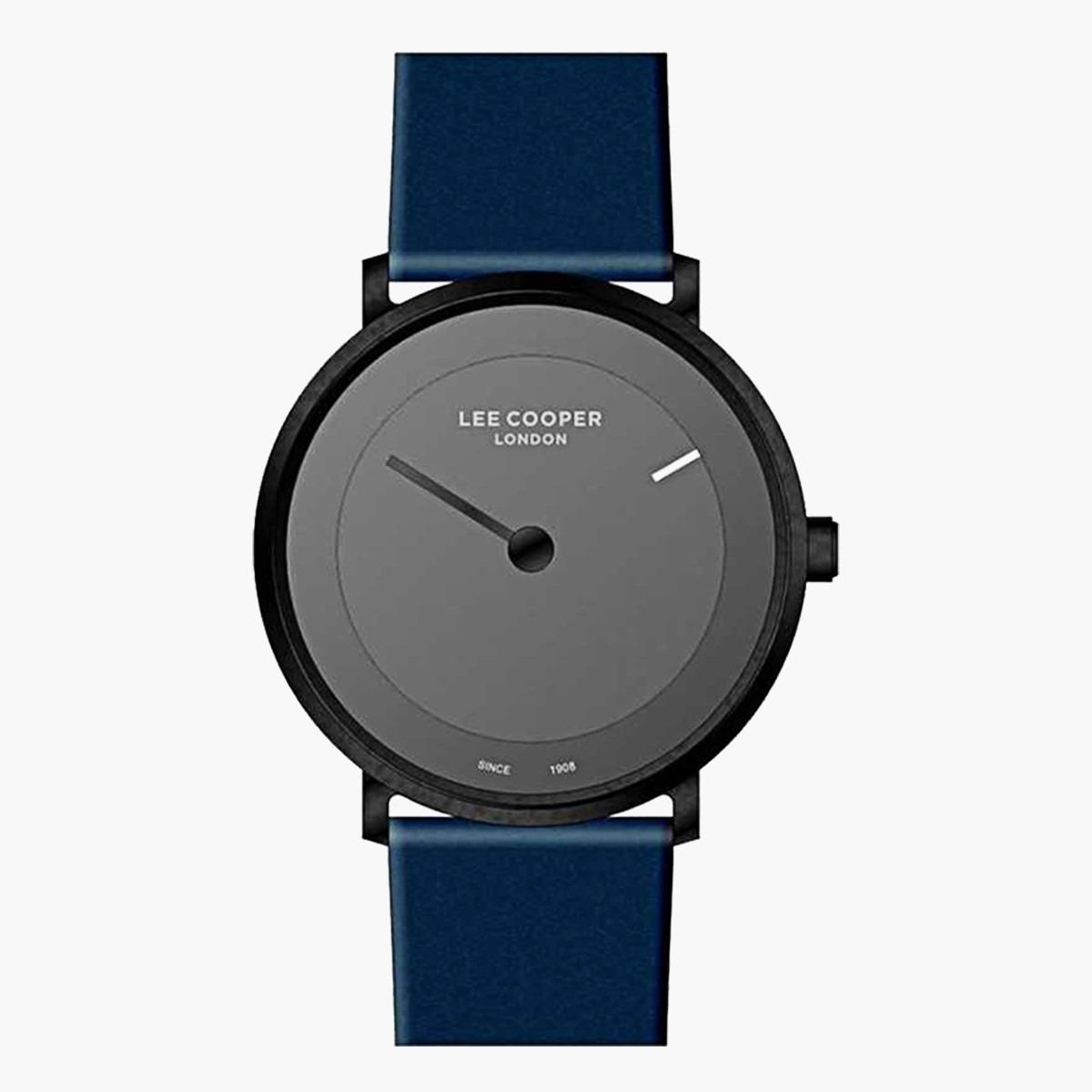  لي كوبر ملك الرجال أزرق تناظرية جلد حزام راقب LC07088669-men-watchesandjewellery-watches-image-1