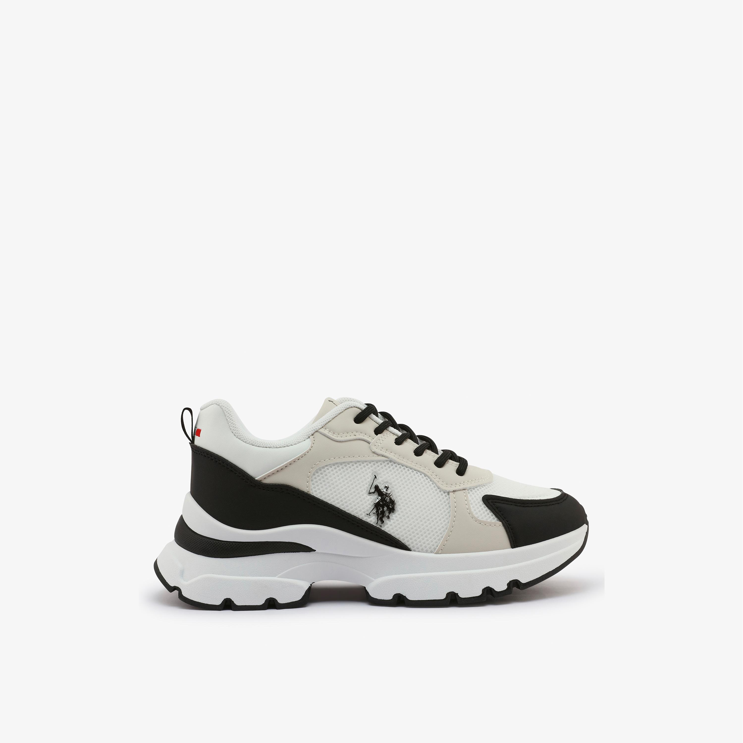 يو. اس. بولو اسن - حذاء رياضي برباط وكعب سميك منخفض الكاحل للنساء | LEAH-GLB-6FX-women-shoes-sneakers-image-3