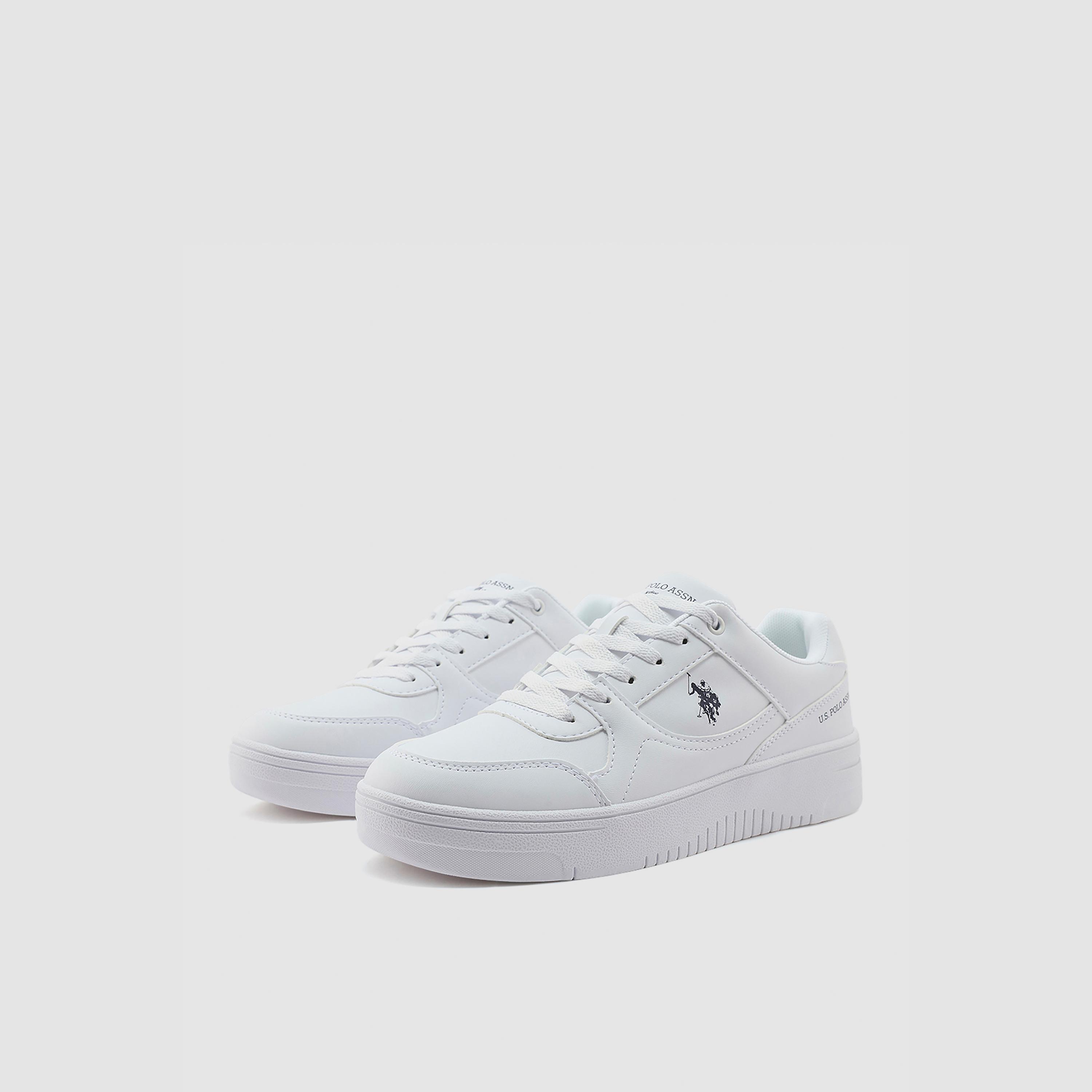 U.S. Polo Assn Women's Lace-Up Flat Low Ankle Sneakers | LEE-WMN-GLB-6FX-women-shoes-sneakers-image-1