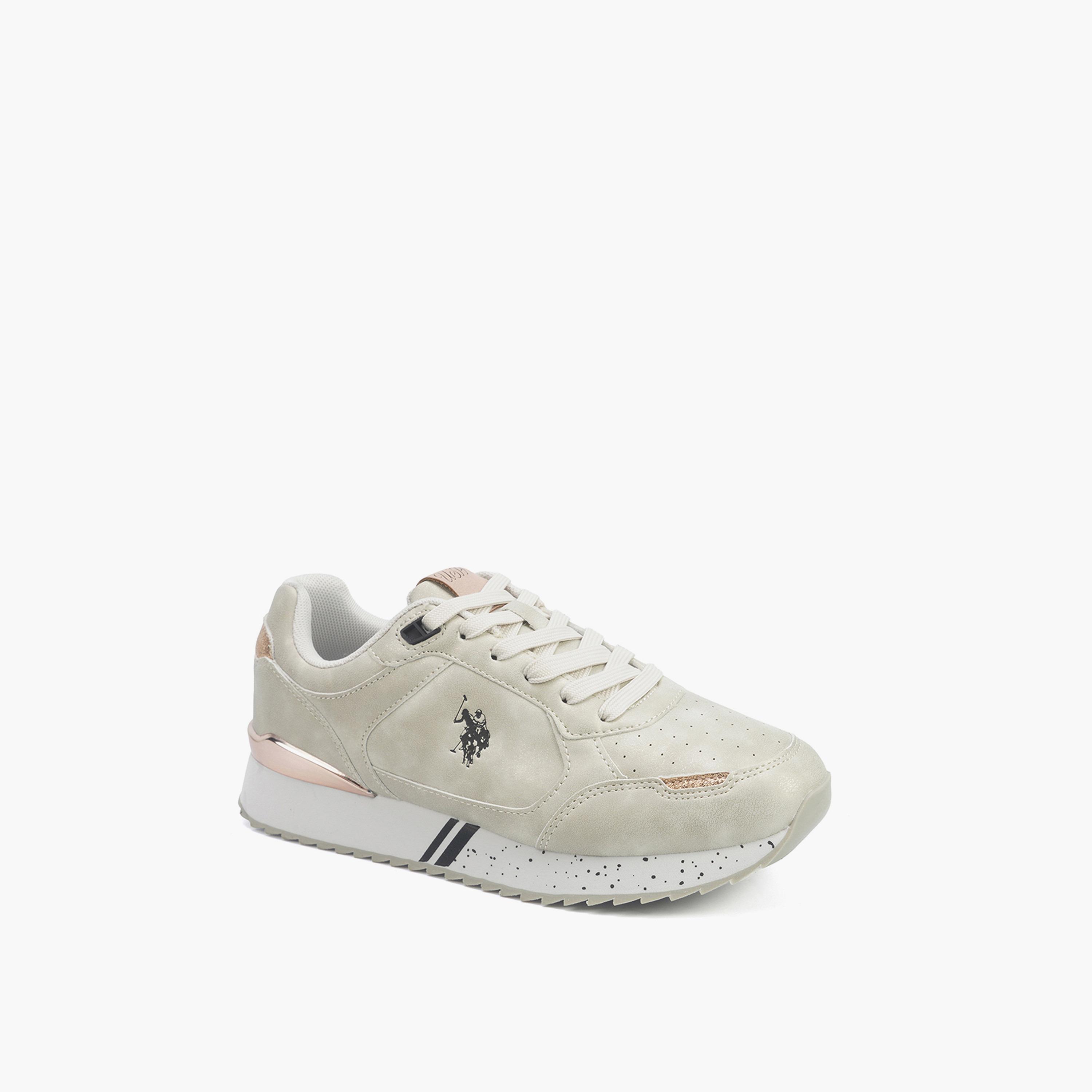 U.S. Polo Assn Women's Lace-Up Low Ankle Sneakers | LINE-GLB-5PR-WOMEN-OD-women-shoes-sneakers-image-1