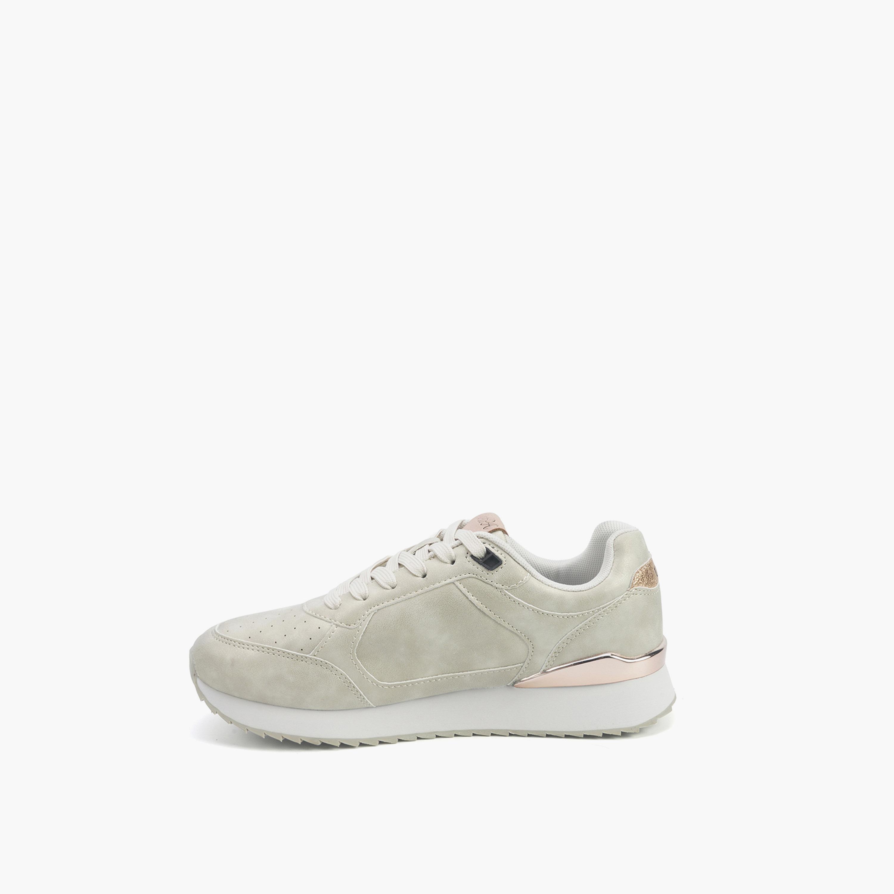 U.S. Polo Assn Women's Lace-Up Low Ankle Sneakers | LINE-GLB-5PR-WOMEN-OD-women-shoes-sneakers-image-3