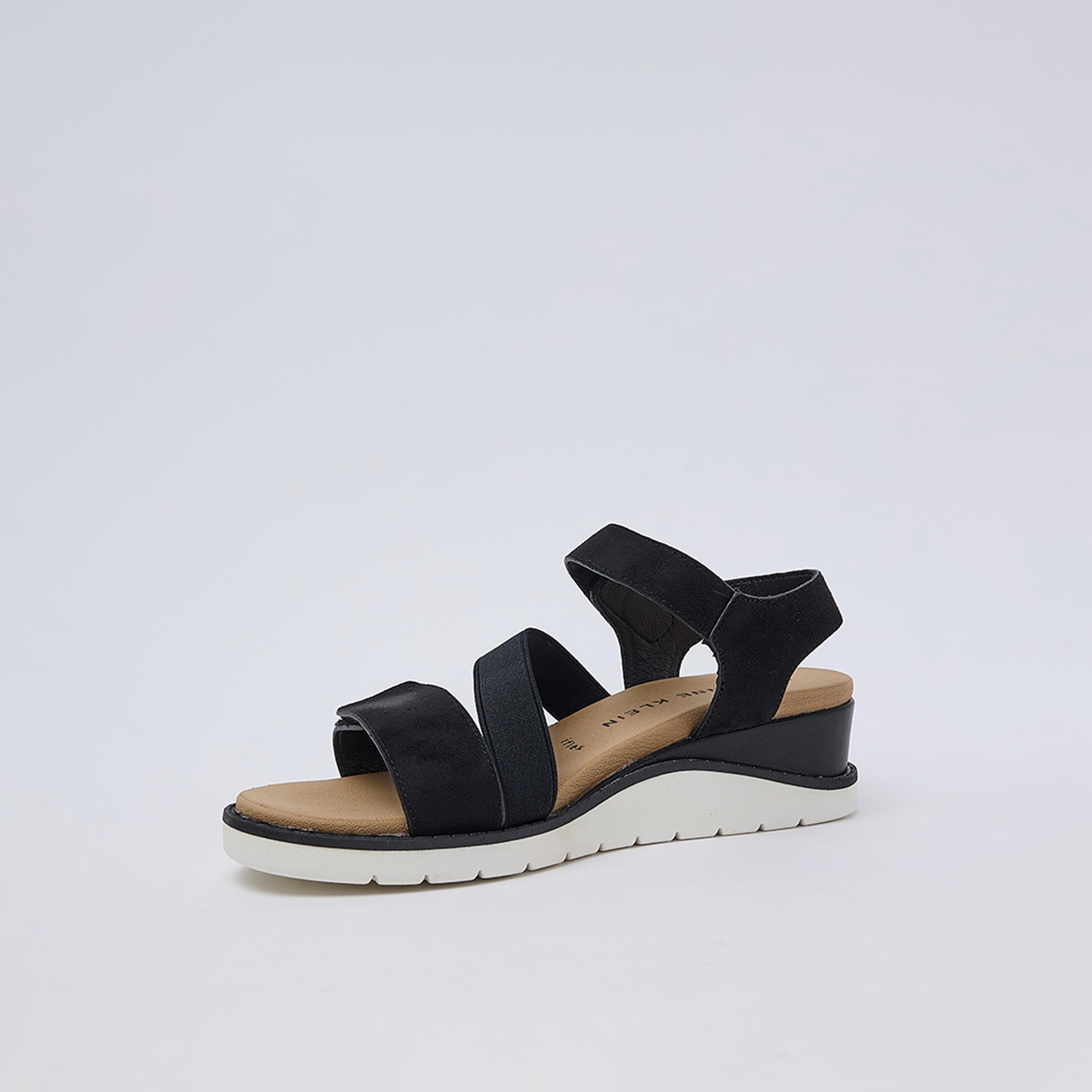 آن كلين - صندل ليونيلا الكعب العالي للنساء بإبزيم لاصق-women-shoes-sandals-heeled-image-1