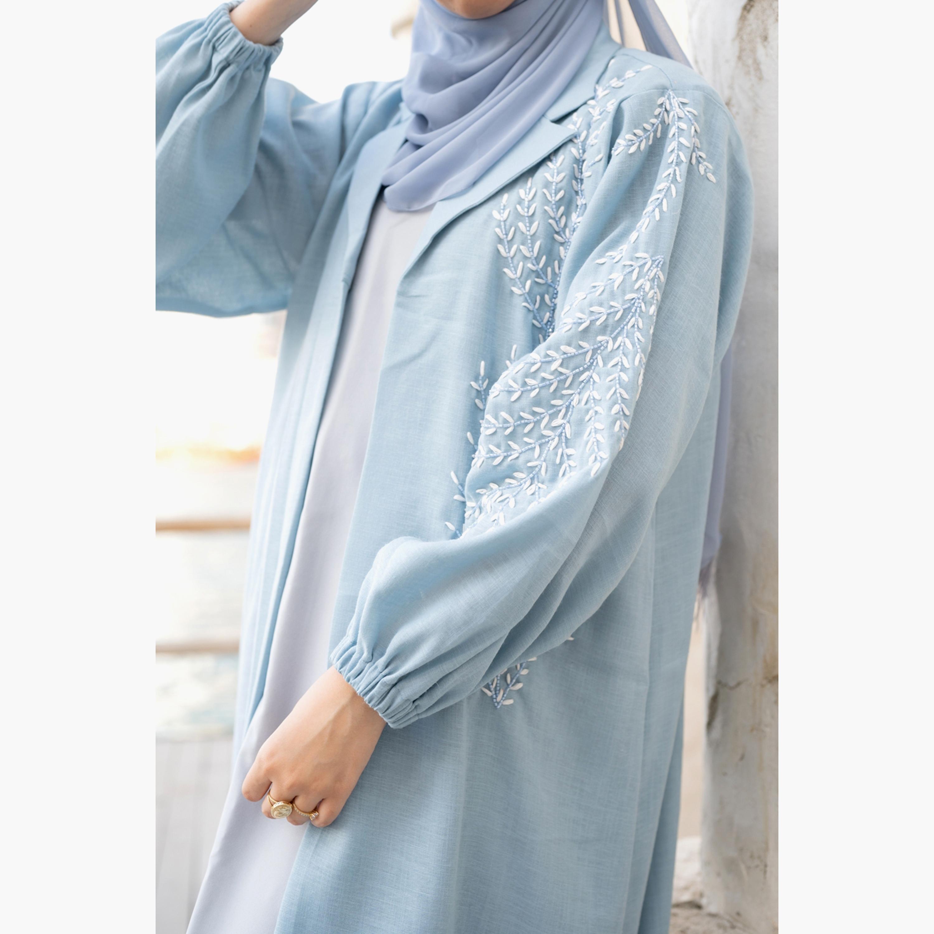 نخبه عباية مطرزة ومطرزة بالحجاب-women-arabicclothing-abayas-image-3