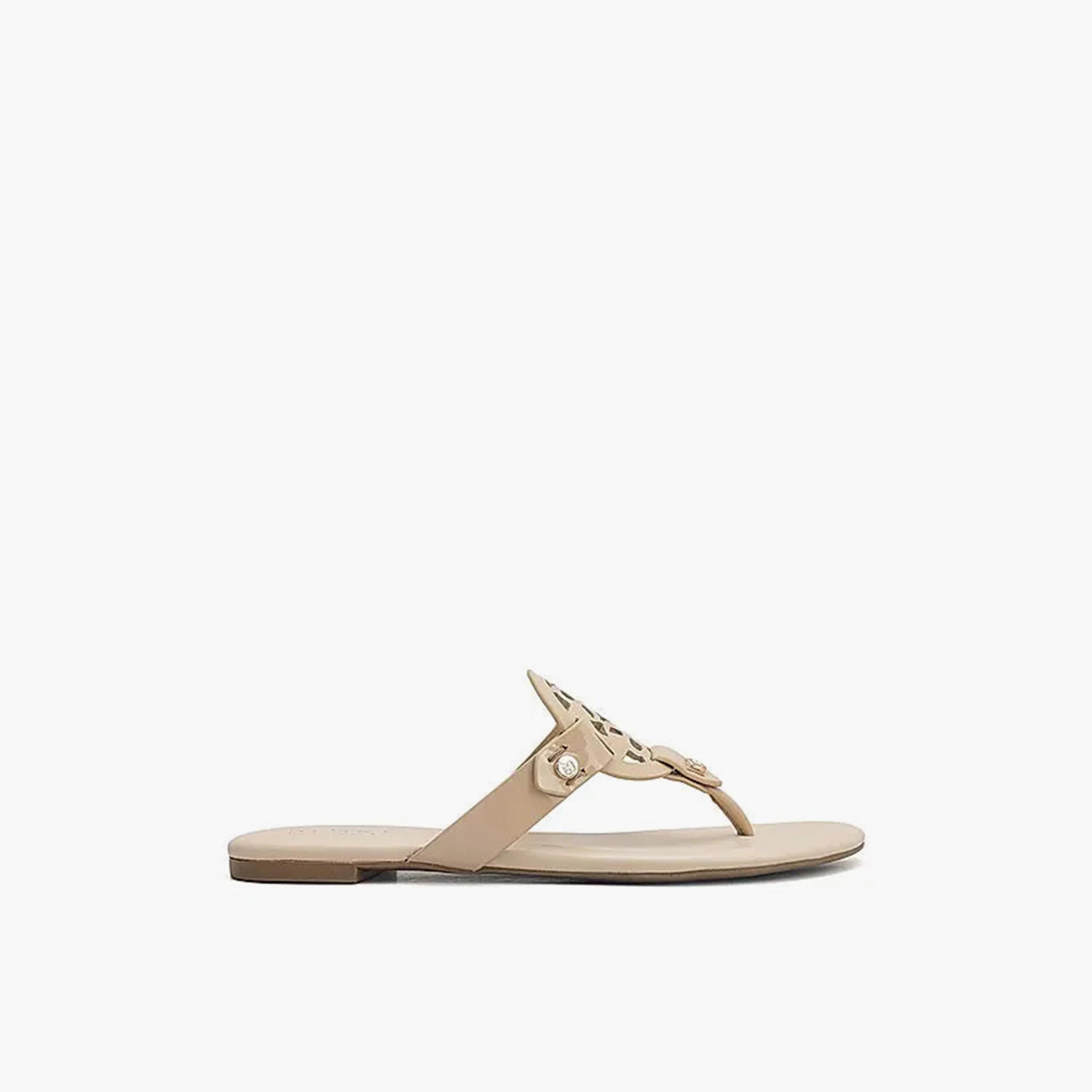 روزو برونيلو - صندل نسائي مسطح سهل الارتداء | LS-8211-women-shoes-sandals-flats-image-3