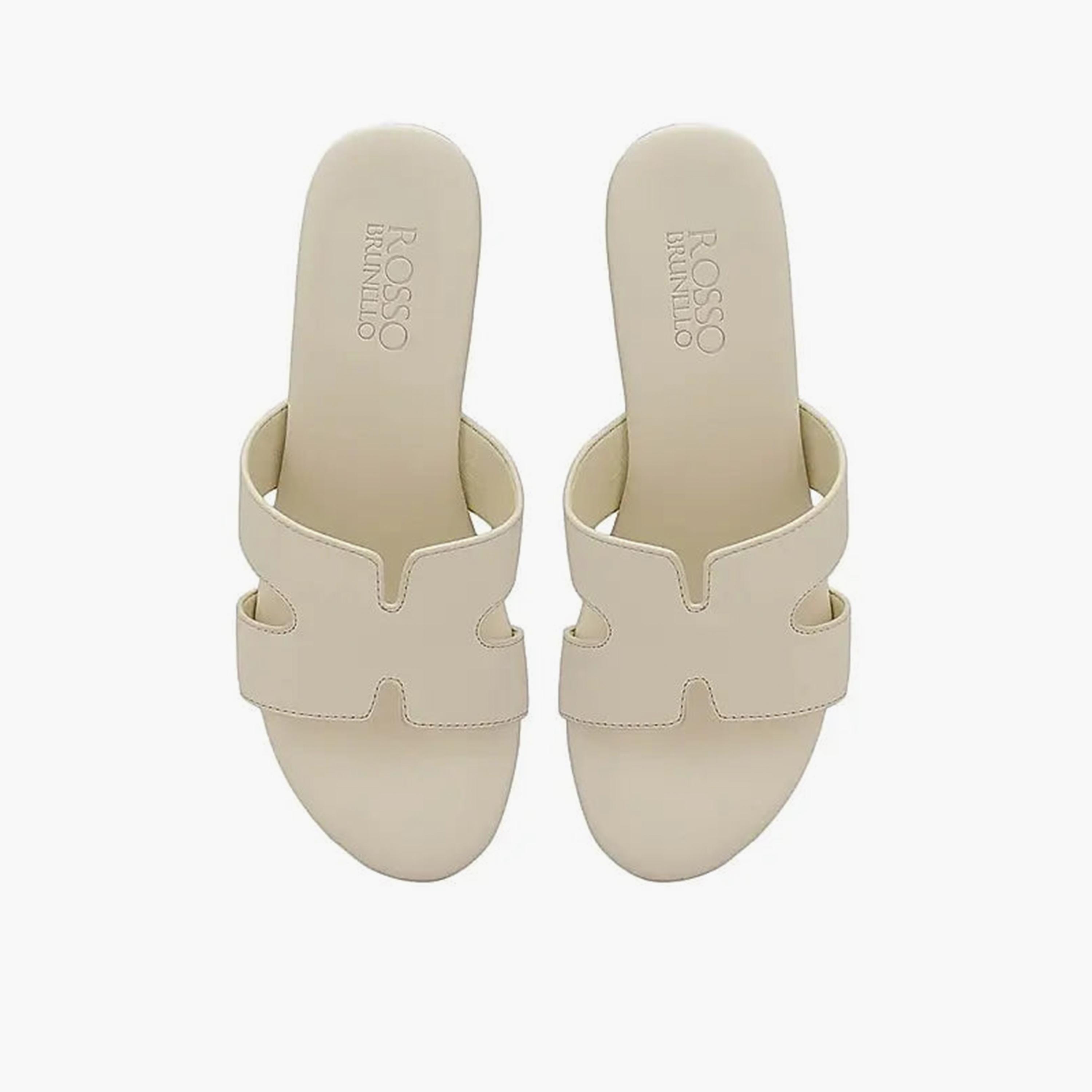 روزو برونيلو - حذاء نسائي سهل الارتداء بكعب إسفين | LS-8214-women-shoes-sandals-heeled-image-1
