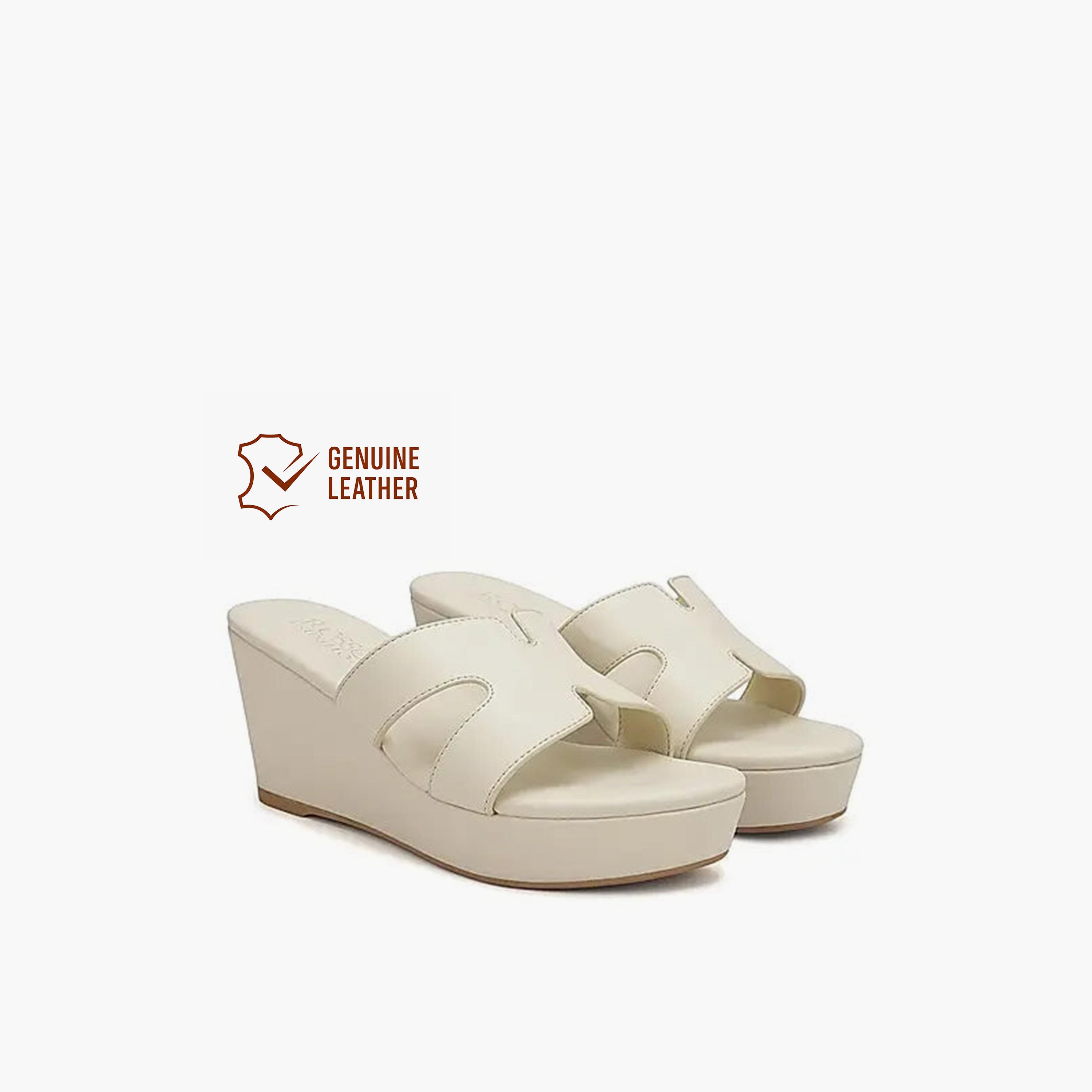 روزو برونيلو - حذاء نسائي سهل الارتداء بكعب إسفين | LS-8214-women-shoes-sandals-heeled-image-2