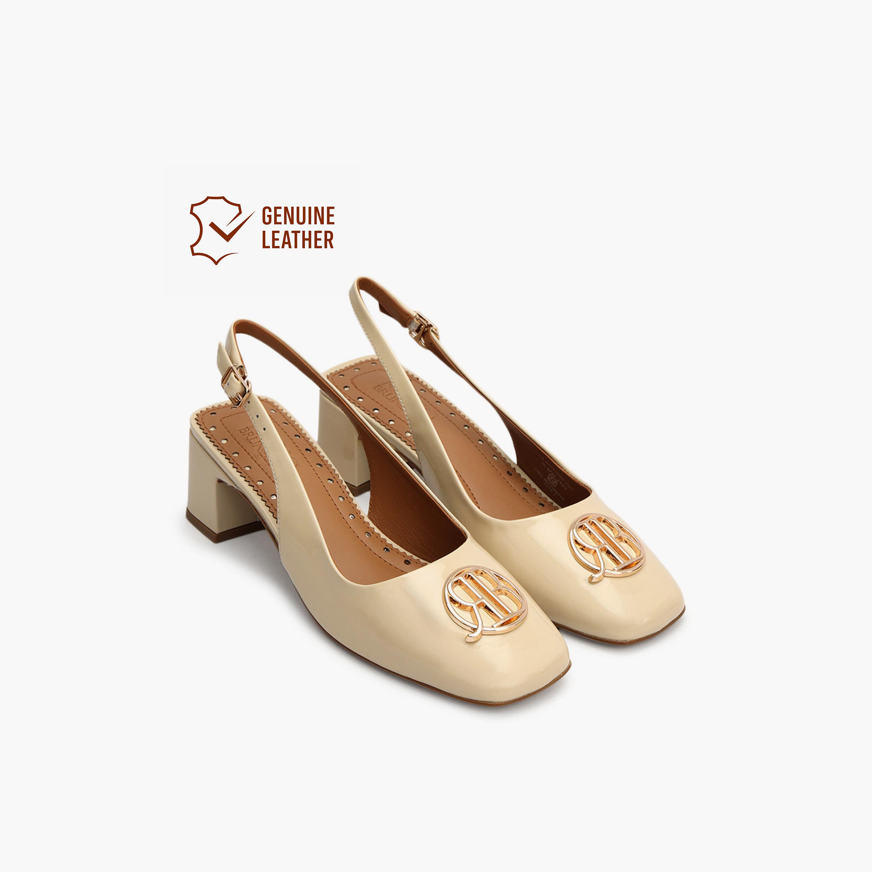 Rosso Brunello Women's Buckle Strap Block Heels | LS-8313-women-shoes-heels-image-2