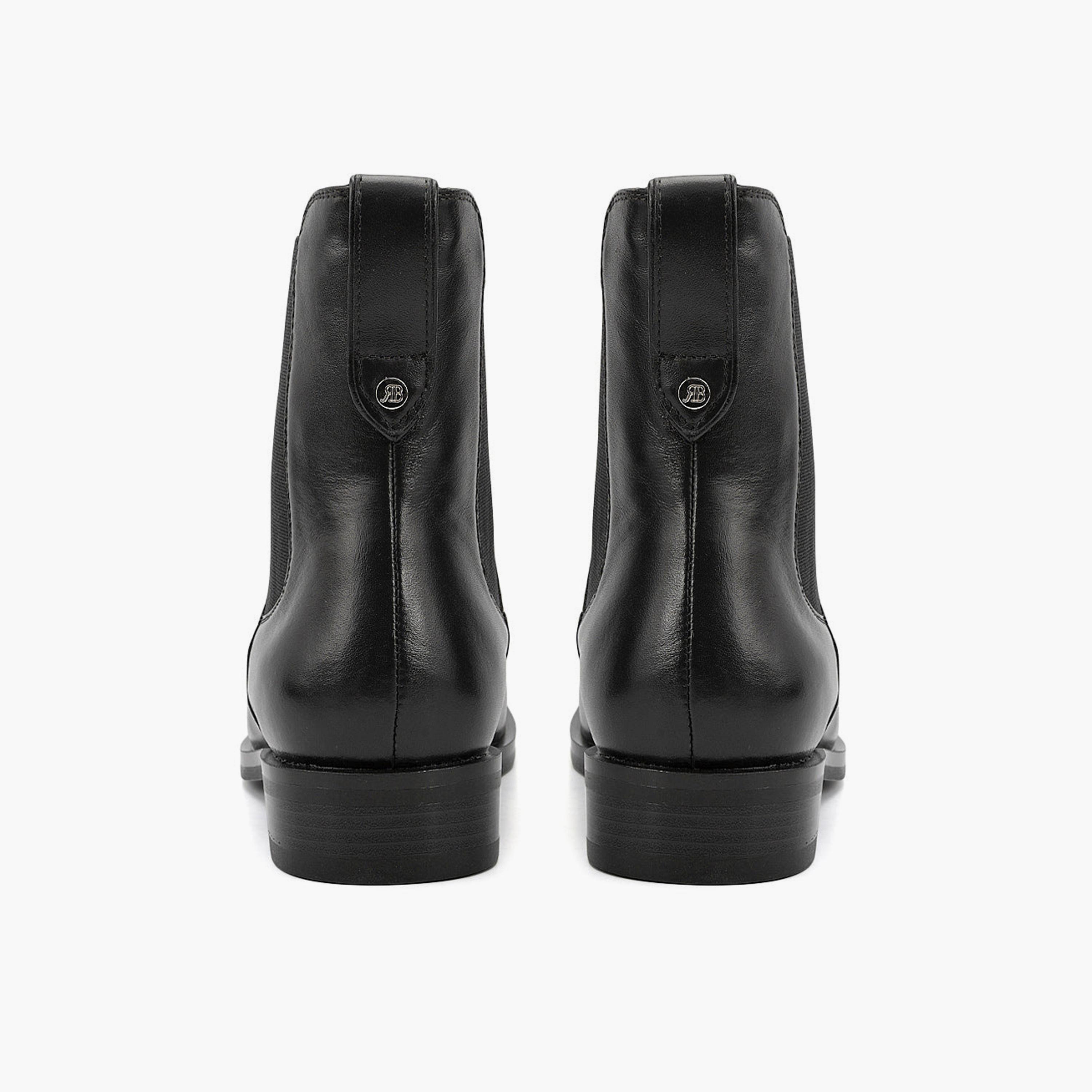 Rosso Brunello Women's Elastic Block Ankle Boots | LS-8321-women-shoes-boots-image-7
