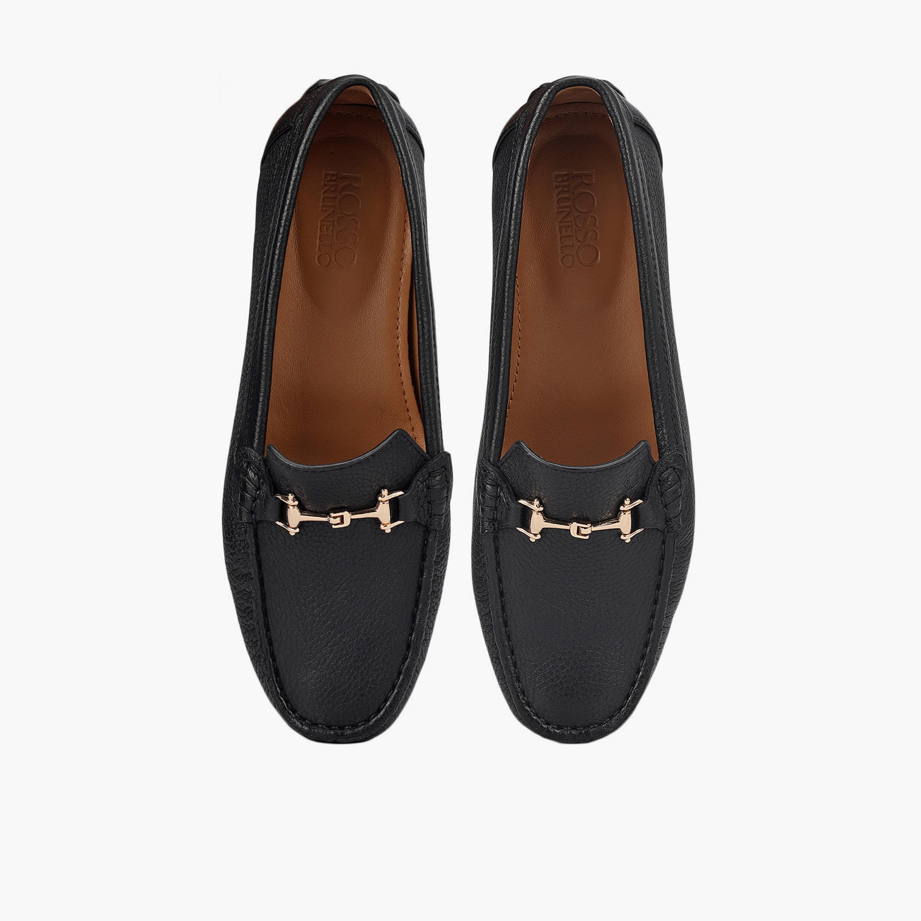 روزو برونيلو - حذاء نسائي مسطح سهل الارتداء | LS-8331-women-shoes-loafersandmoccasins-image-1