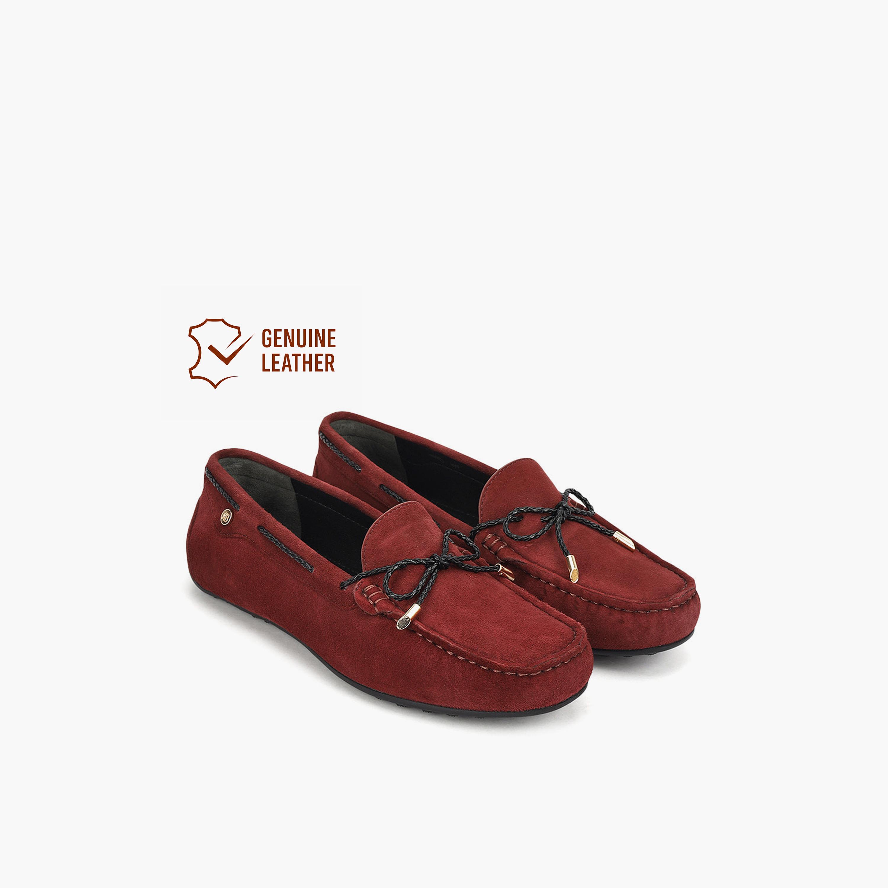 Rosso Brunello Women's Slip-On Flat Moccasins | LS-8335-women-shoes-loafersandmoccasins-image-2