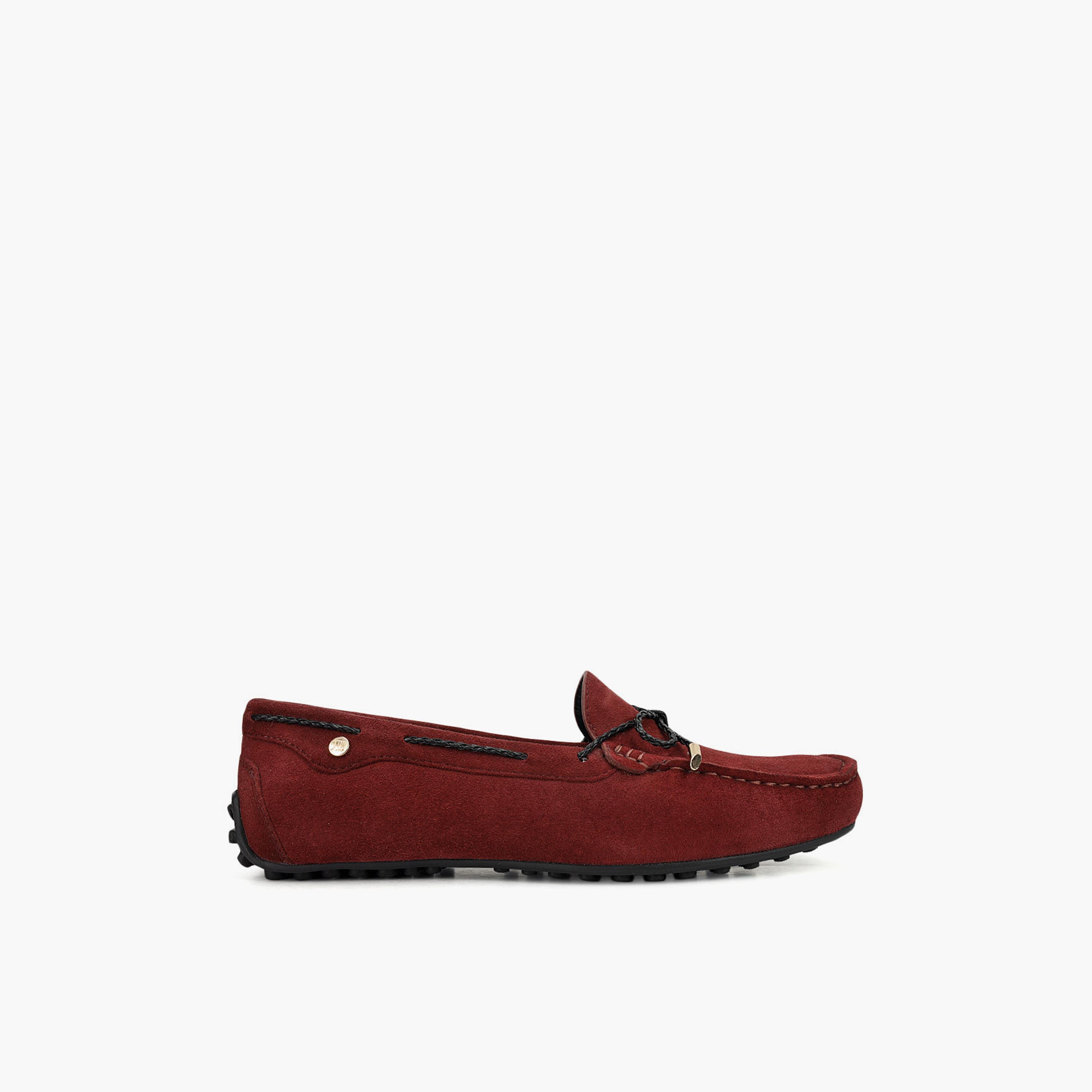 Rosso Brunello Women's Slip-On Flat Moccasins | LS-8335-women-shoes-loafersandmoccasins-image-3