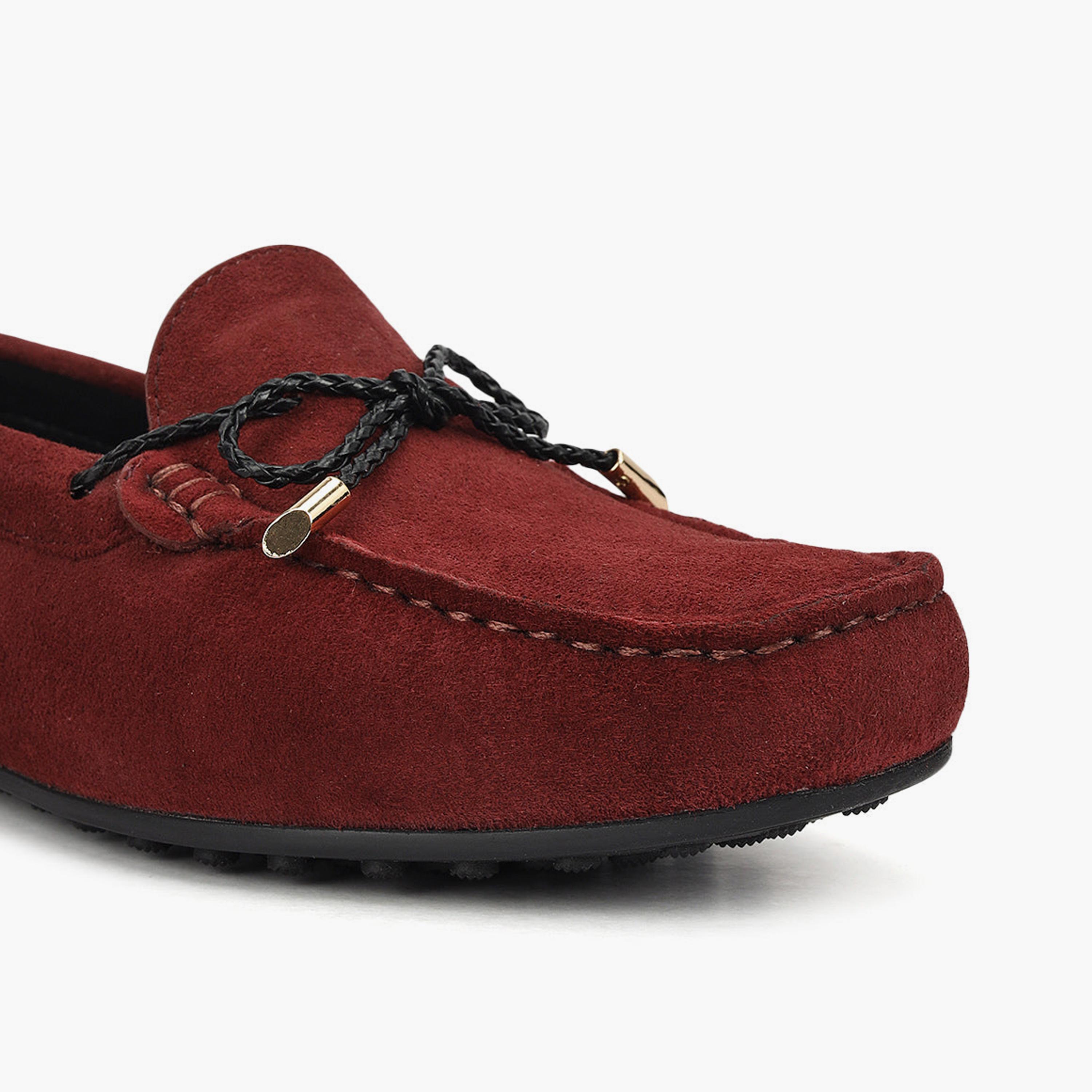 Rosso Brunello Women's Slip-On Flat Moccasins | LS-8335-women-shoes-loafersandmoccasins-image-5
