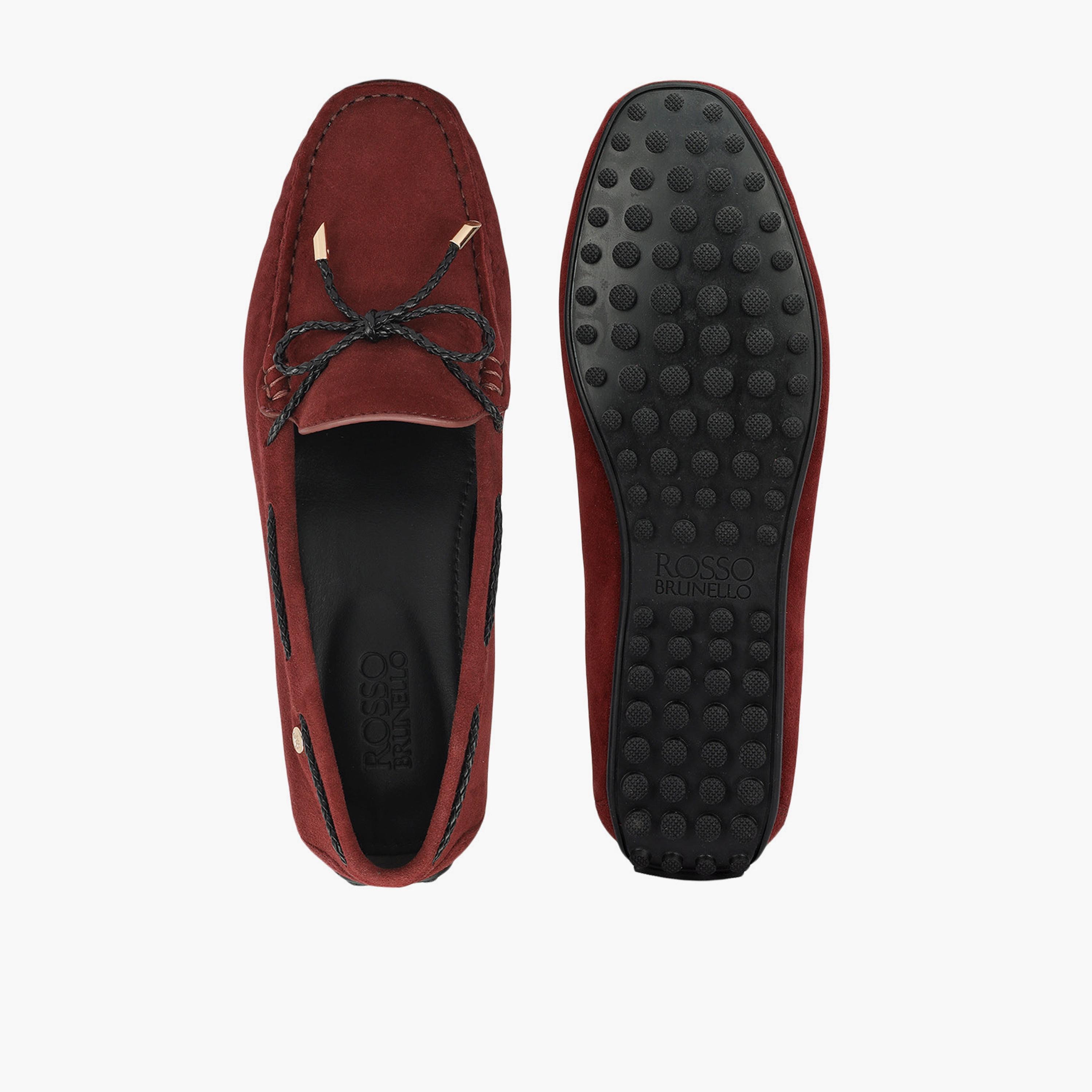 Rosso Brunello Women's Slip-On Flat Moccasins | LS-8335-women-shoes-loafersandmoccasins-image-6