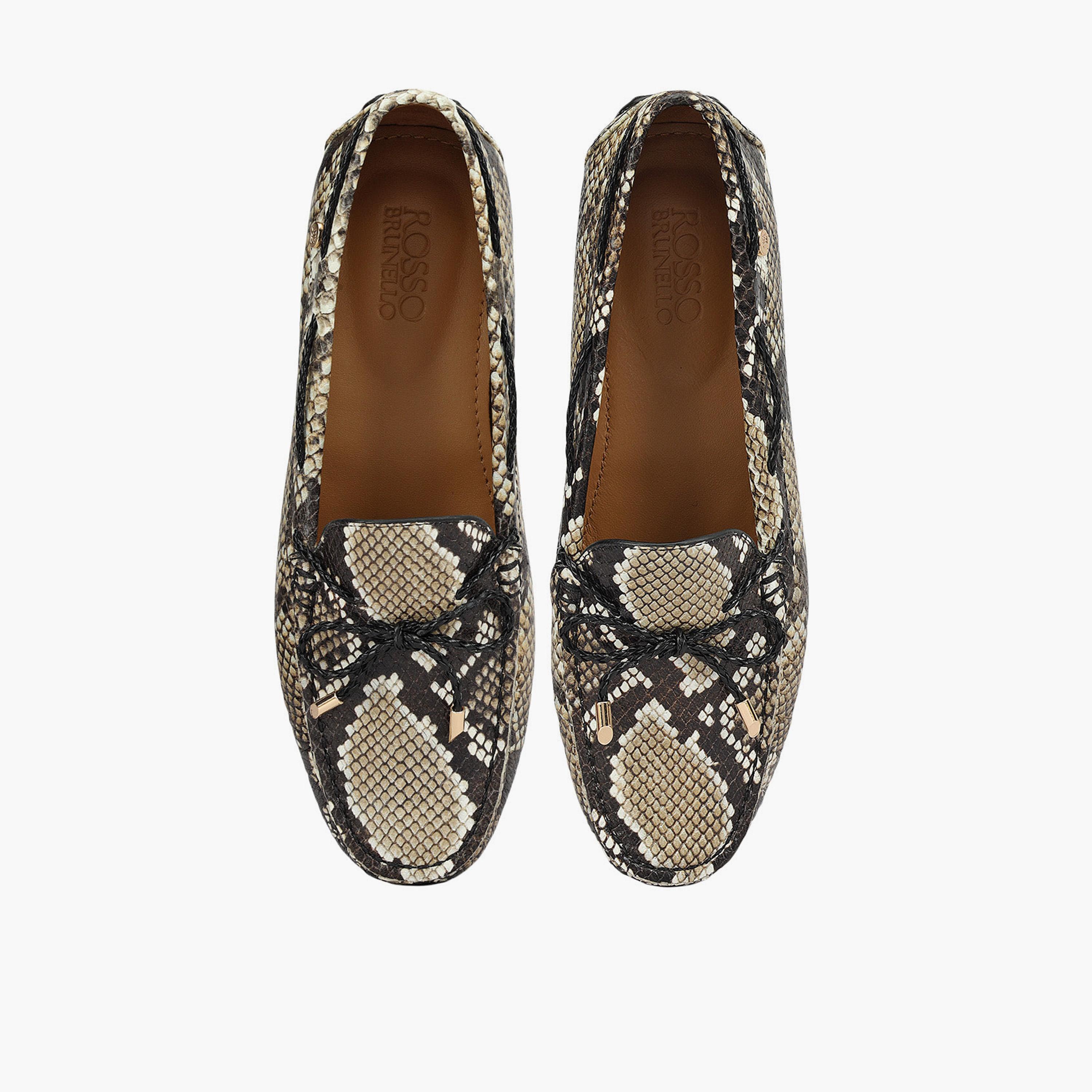 Rosso Brunello Women's Slip-On Flat Moccasins | LS-8335-SP-women-shoes-loafersandmoccasins-image-1