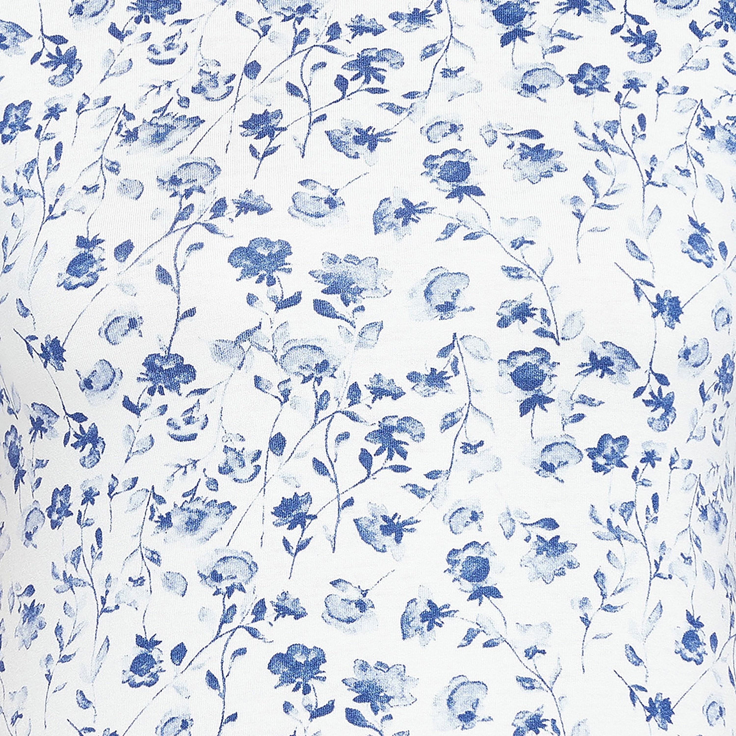 Clovia Set of Floral Round Neck Top with Pyjama-women-clothing-nightwear-pyjamas-longsets-image-4