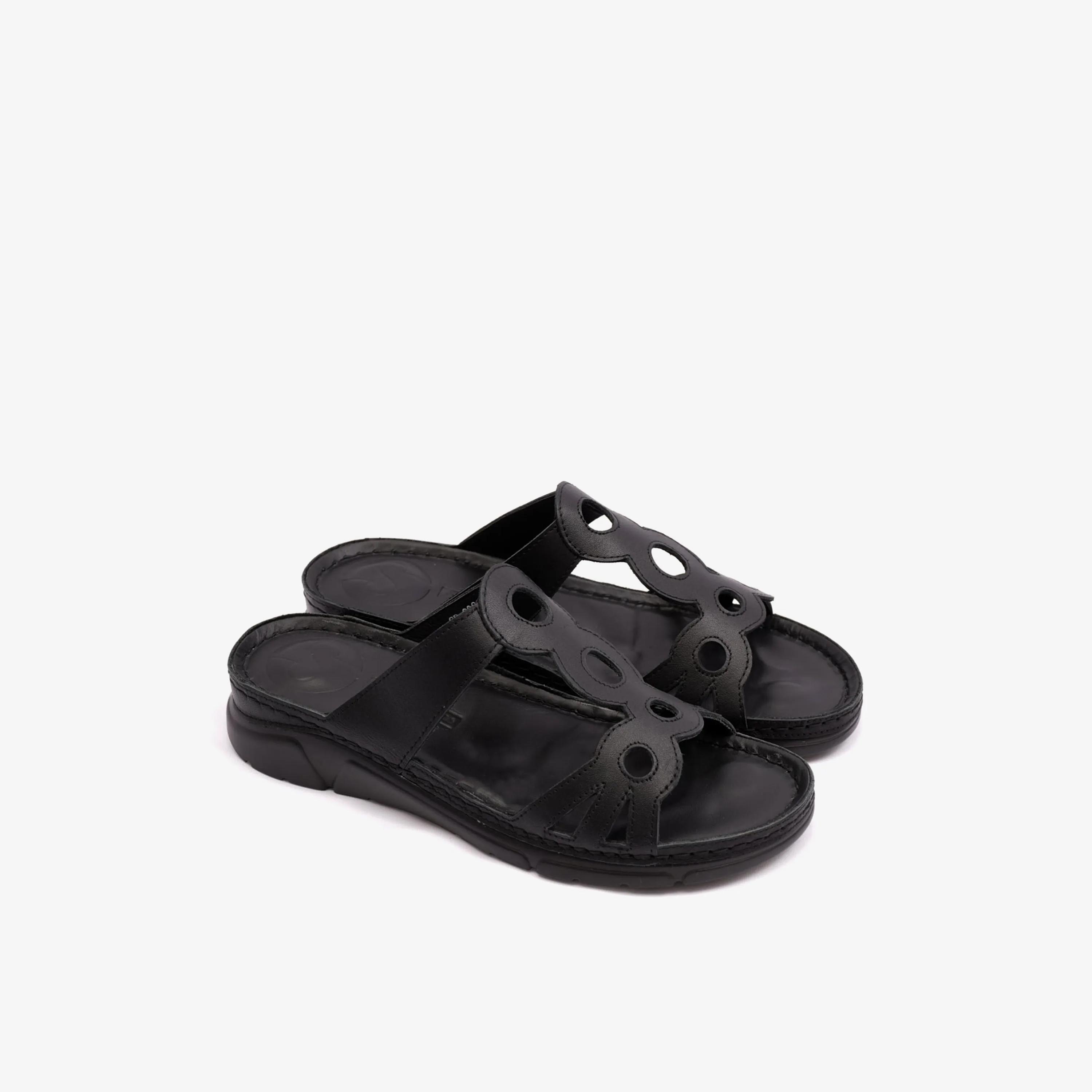 Comfort Plus Women's Slip-On Flat Slide Sandals | LSDCP606-women-shoes-sandals-flats-image-1