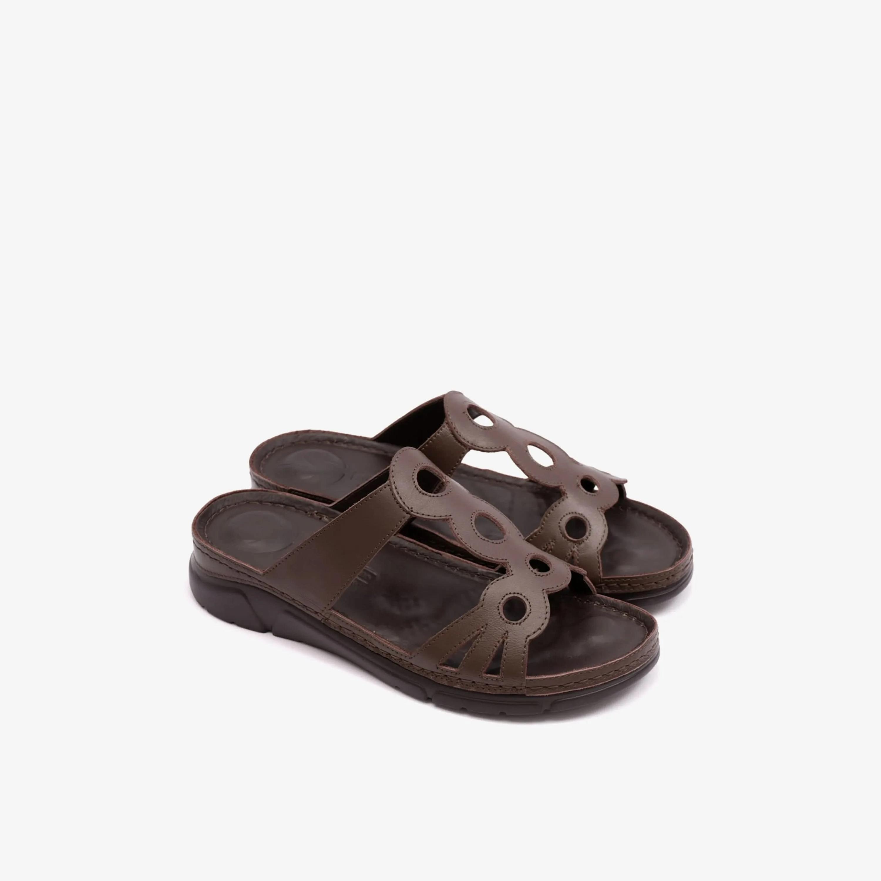Comfort Plus Women's Slip-On Flat Slide Sandals | LSDCP606-women-shoes-sandals-flats-image-1