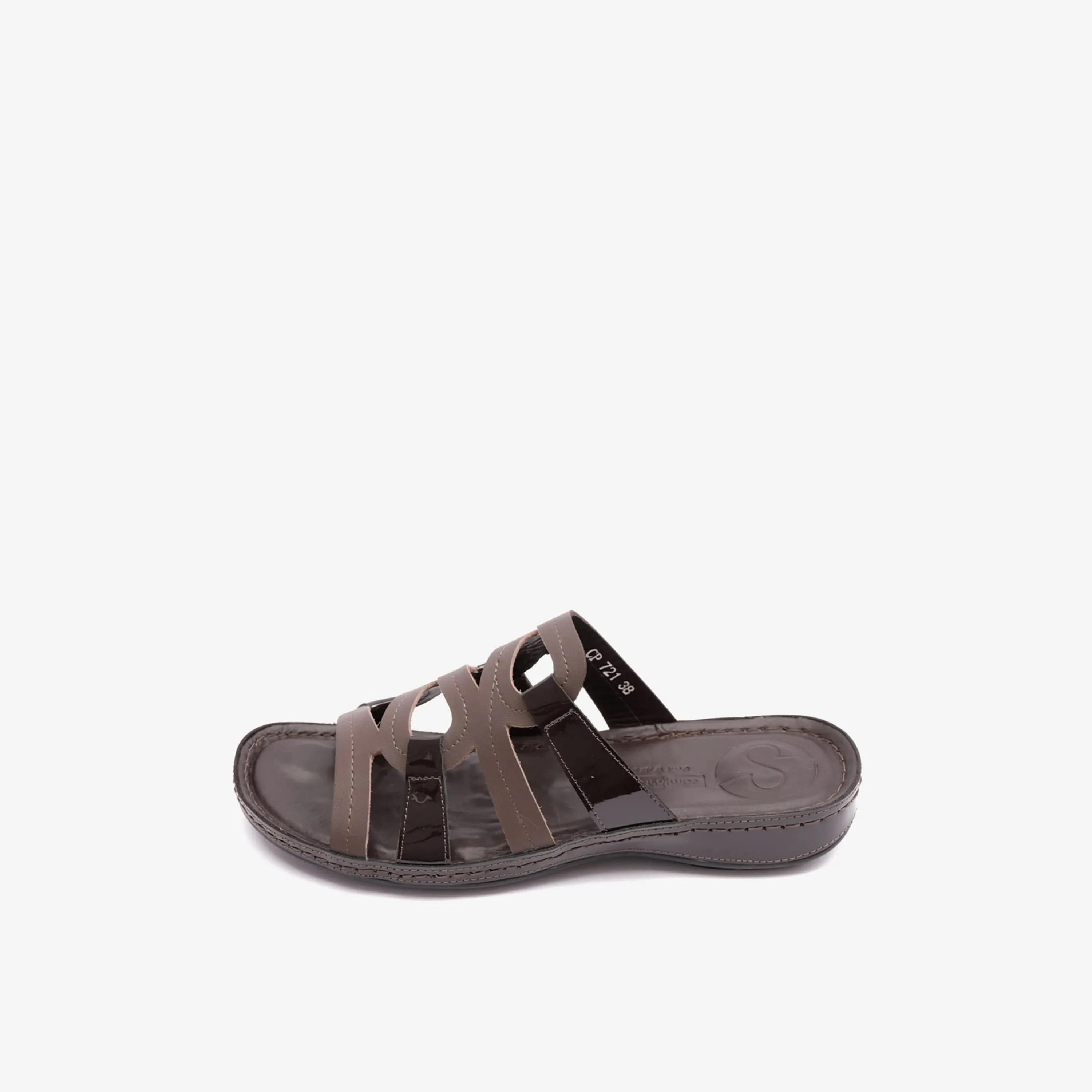 Comfort Plus Women's Slip-On Flat Slide Sandals | LSDCP721-women-shoes-sandals-flats-image-4