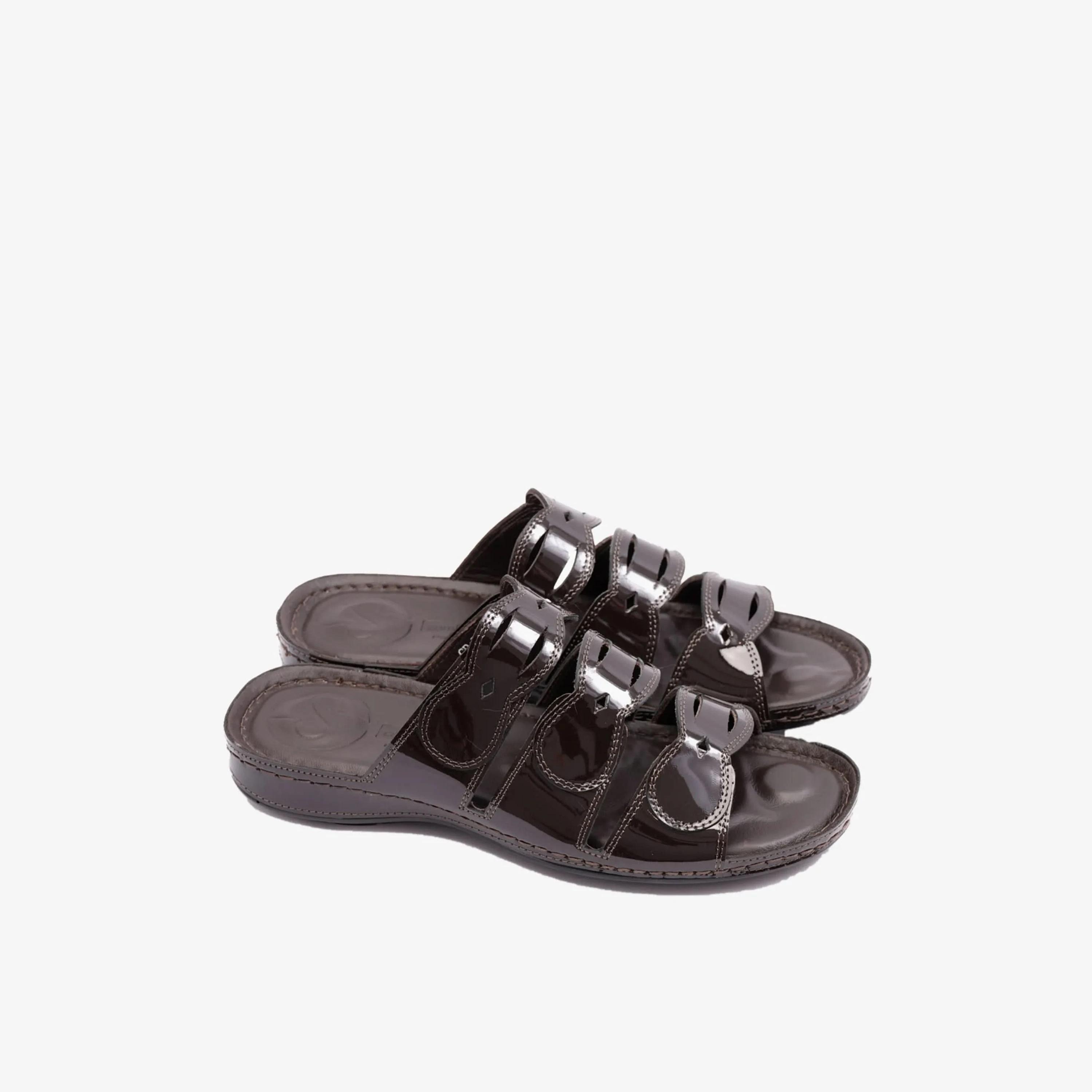 Comfort Plus Women's Slip-On Flat Slide Sandals | LSDCP725-women-shoes-sandals-flats-image-1