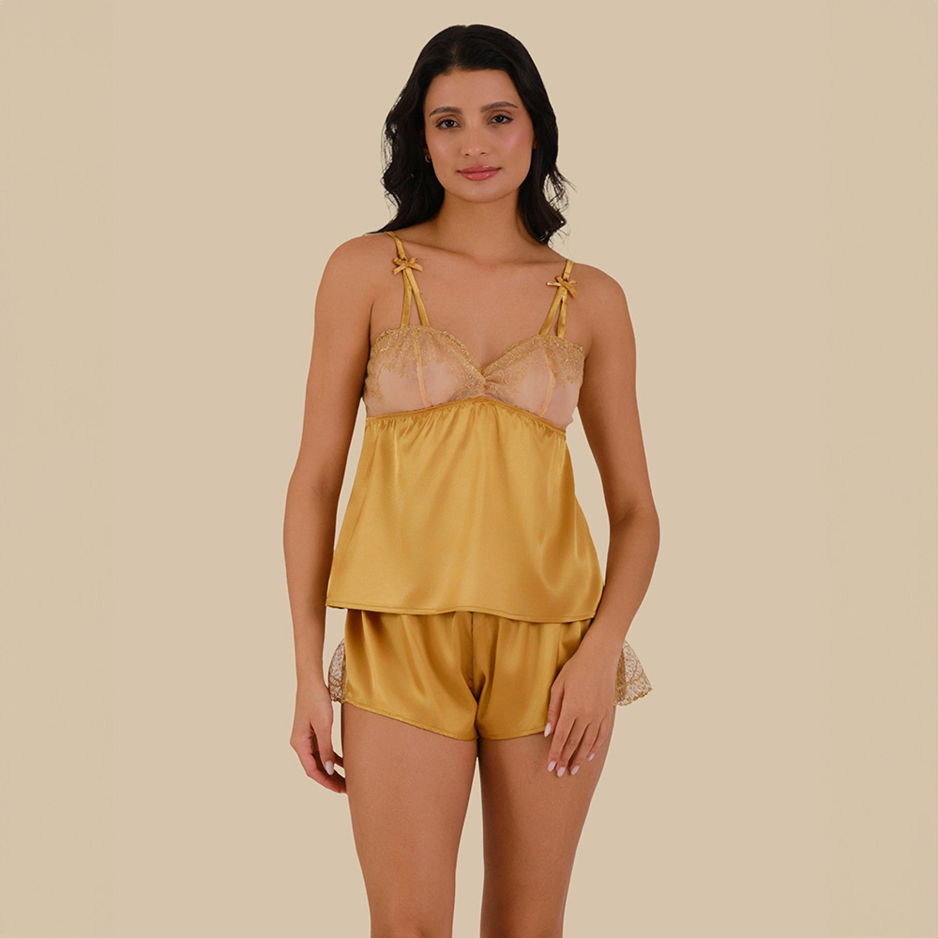 Isla & Evie Plain Strappy Sleeveless Women's Cami Top-women-clothing-lingerie-camisoles-image-1