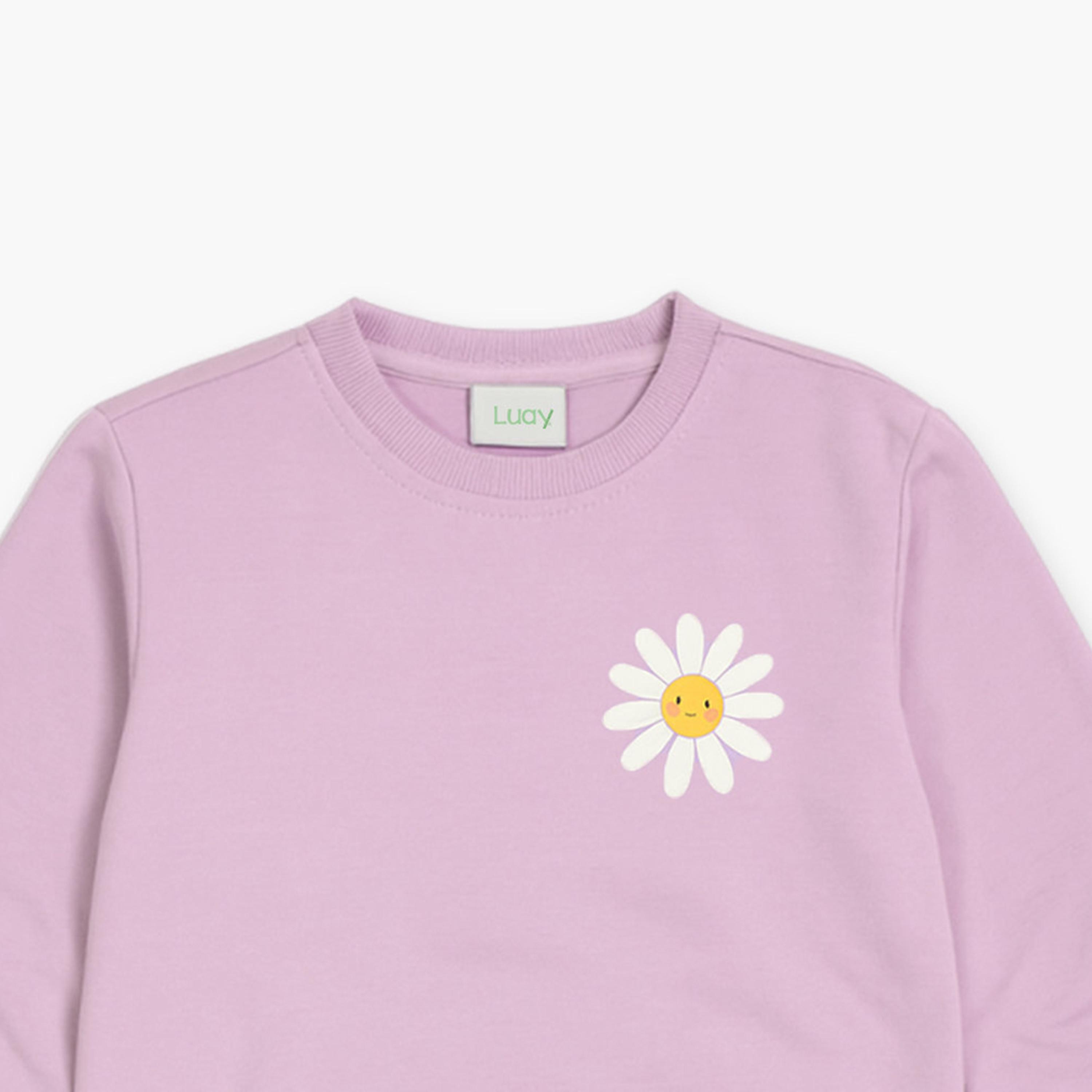 Luay Winter Wear Round Neck Swearshirt with Joggers-girls-clothing-setsandcoords-image-4