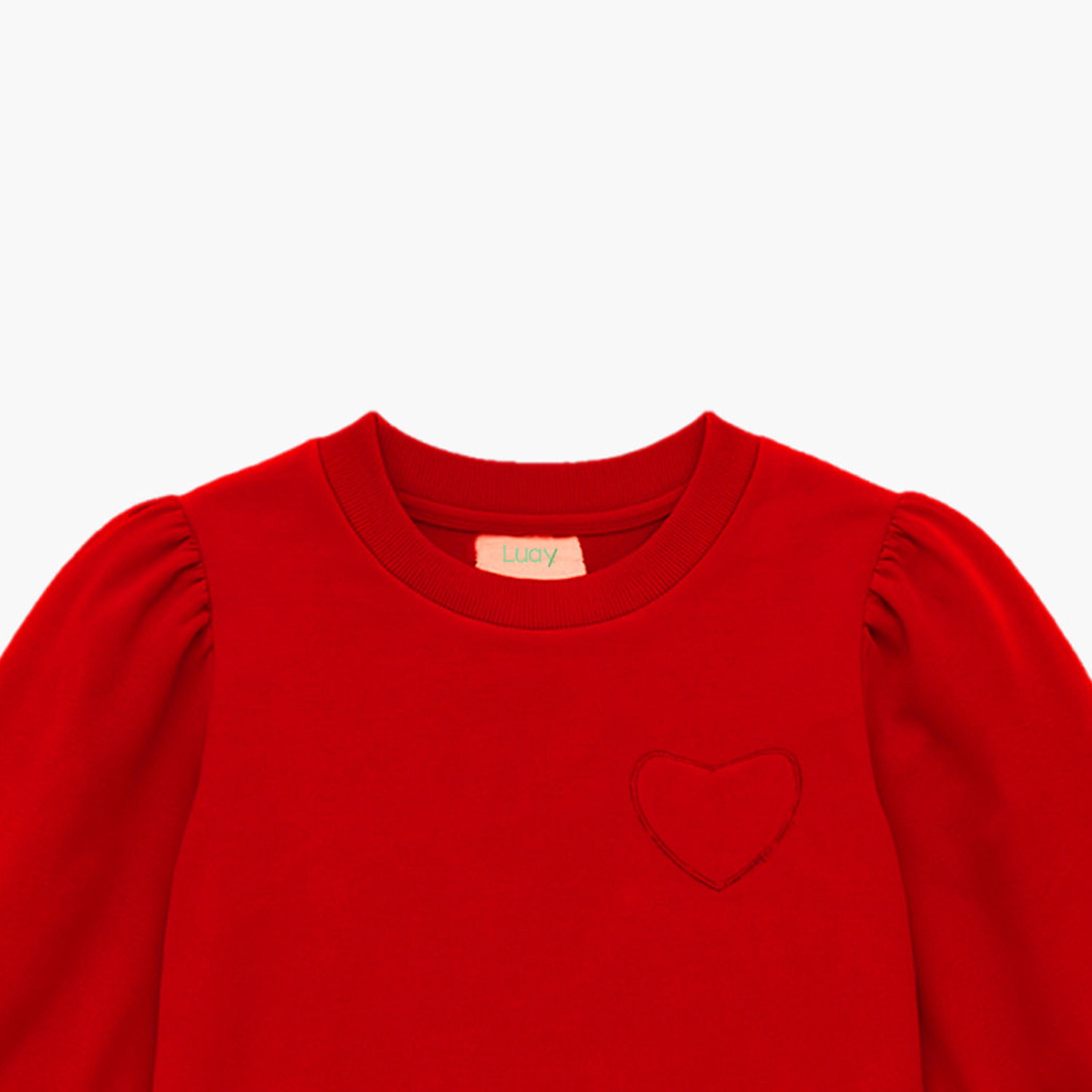 Luay Winter Wear Round Neck Swearshirt with Pants-girls-clothing-setsandcoords-image-4