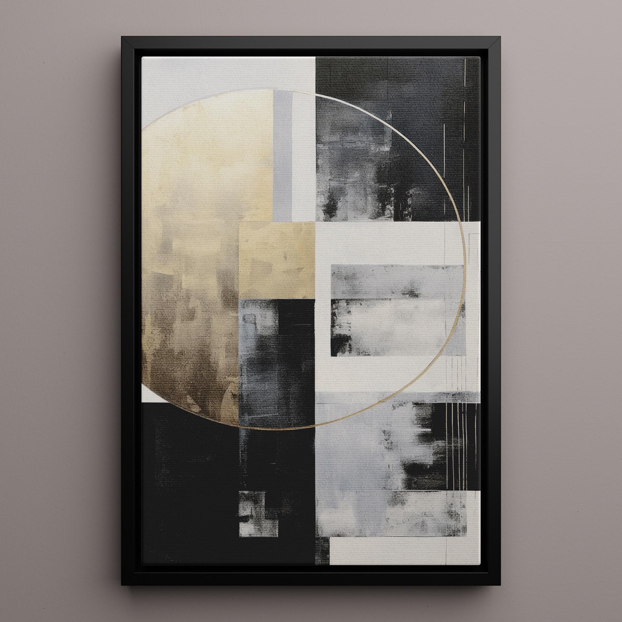 Abstract Geometric Canvas Wall Art-household-walldecorandmirrors-wallart-image-1