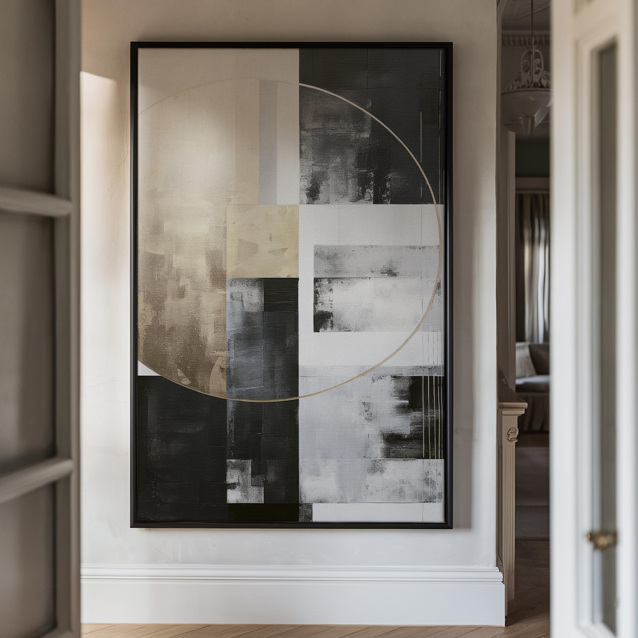 Abstract Geometric Canvas Wall Art-household-walldecorandmirrors-wallart-image-3